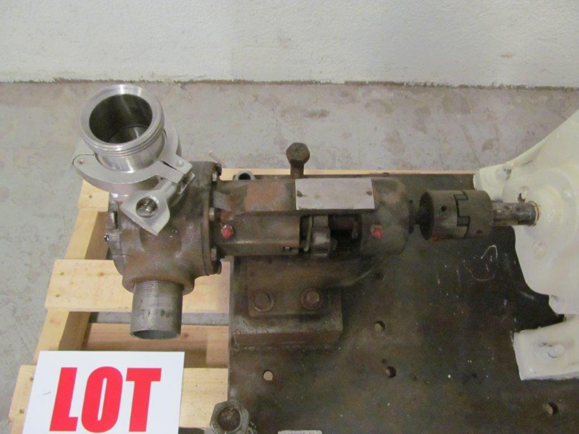 PUMP, C/W MOTOR & GEAR REDUCER, ELECTRICS TBA - Image 3 of 3