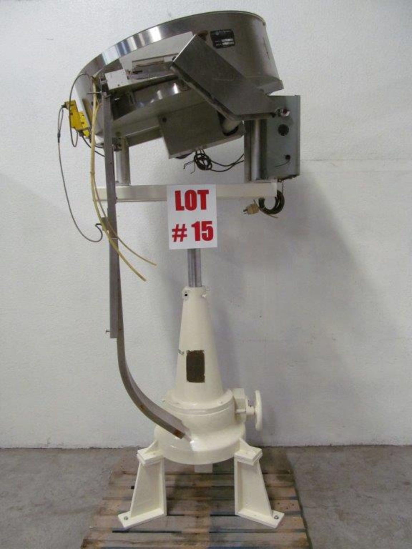 ROTO SYSTEM (U.S.A) DISPENSING TABLE, MODEL RSCF-86, S/N 5135, ELECTRICS 125V/1PH/60C - Image 2 of 5