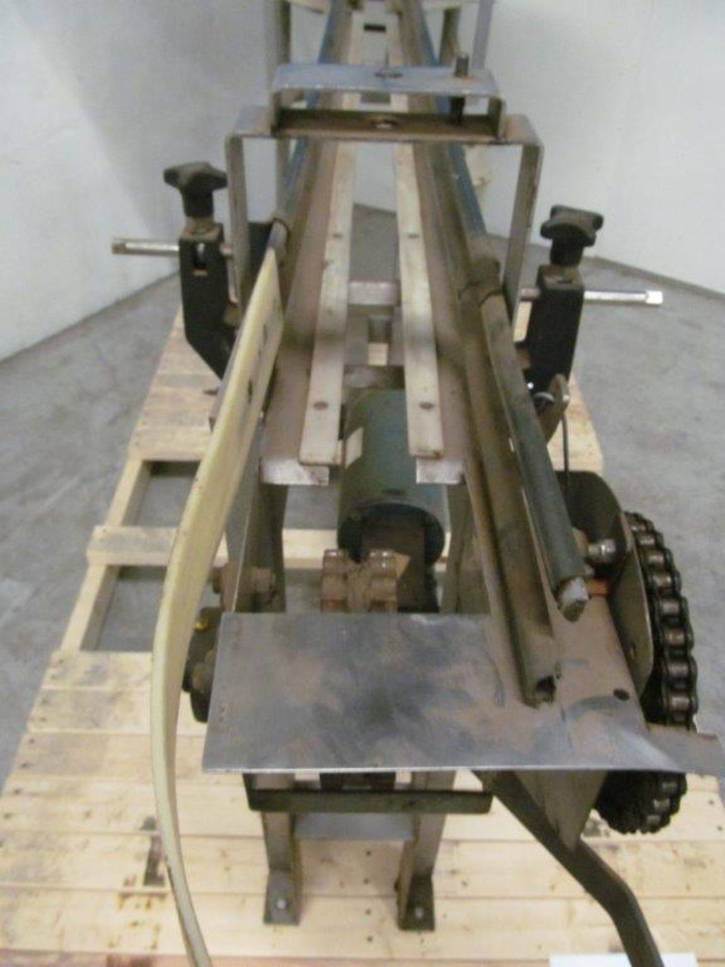 S/S ROTARY DISPENSER McBRADY (U.S.A) MODEL 100, 22 STATION, C/W CONVEYOR 4'' WIDE X 106'' LONG - Image 4 of 7