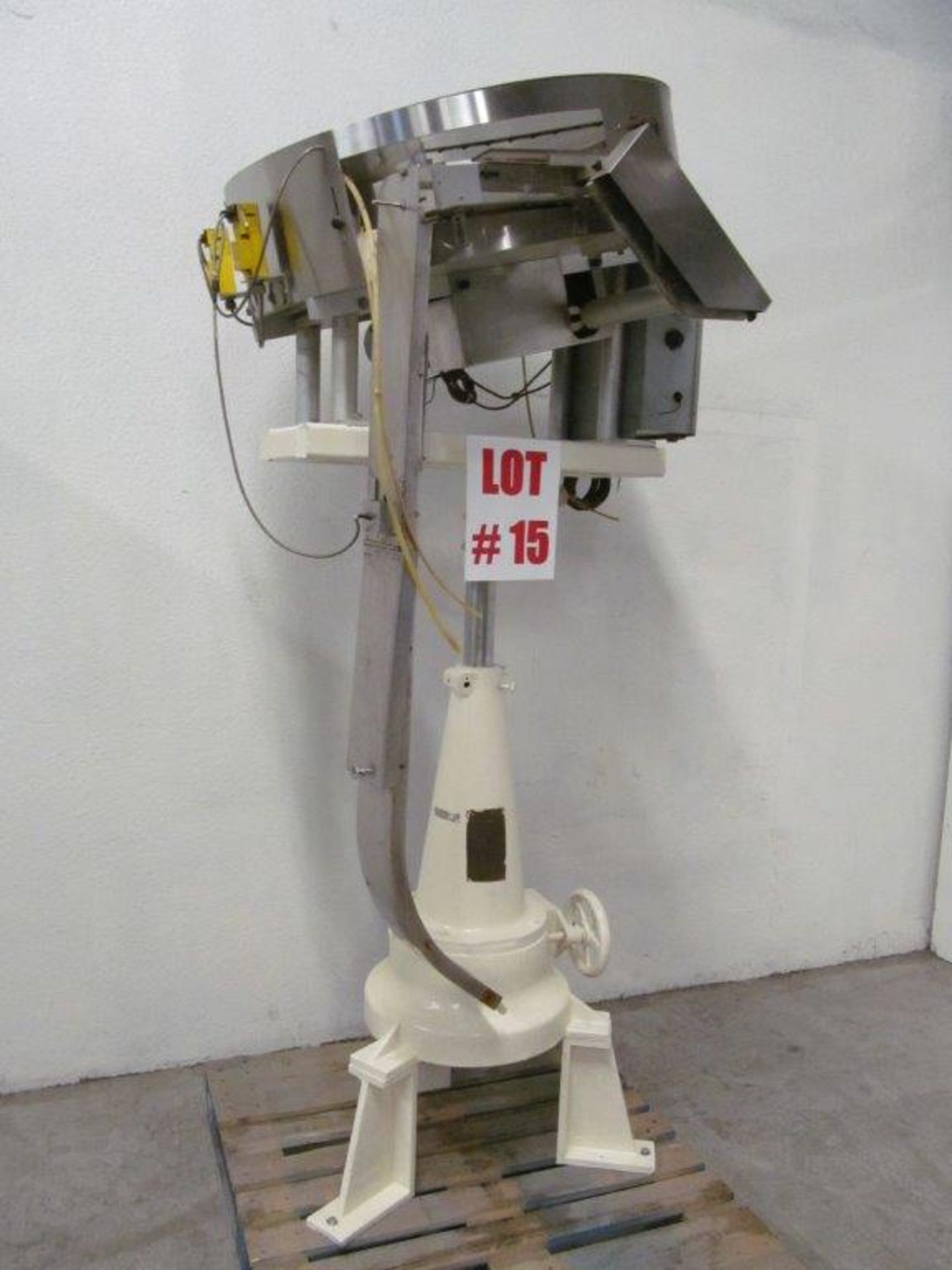 ROTO SYSTEM (U.S.A) DISPENSING TABLE, MODEL RSCF-86, S/N 5135, ELECTRICS 125V/1PH/60C