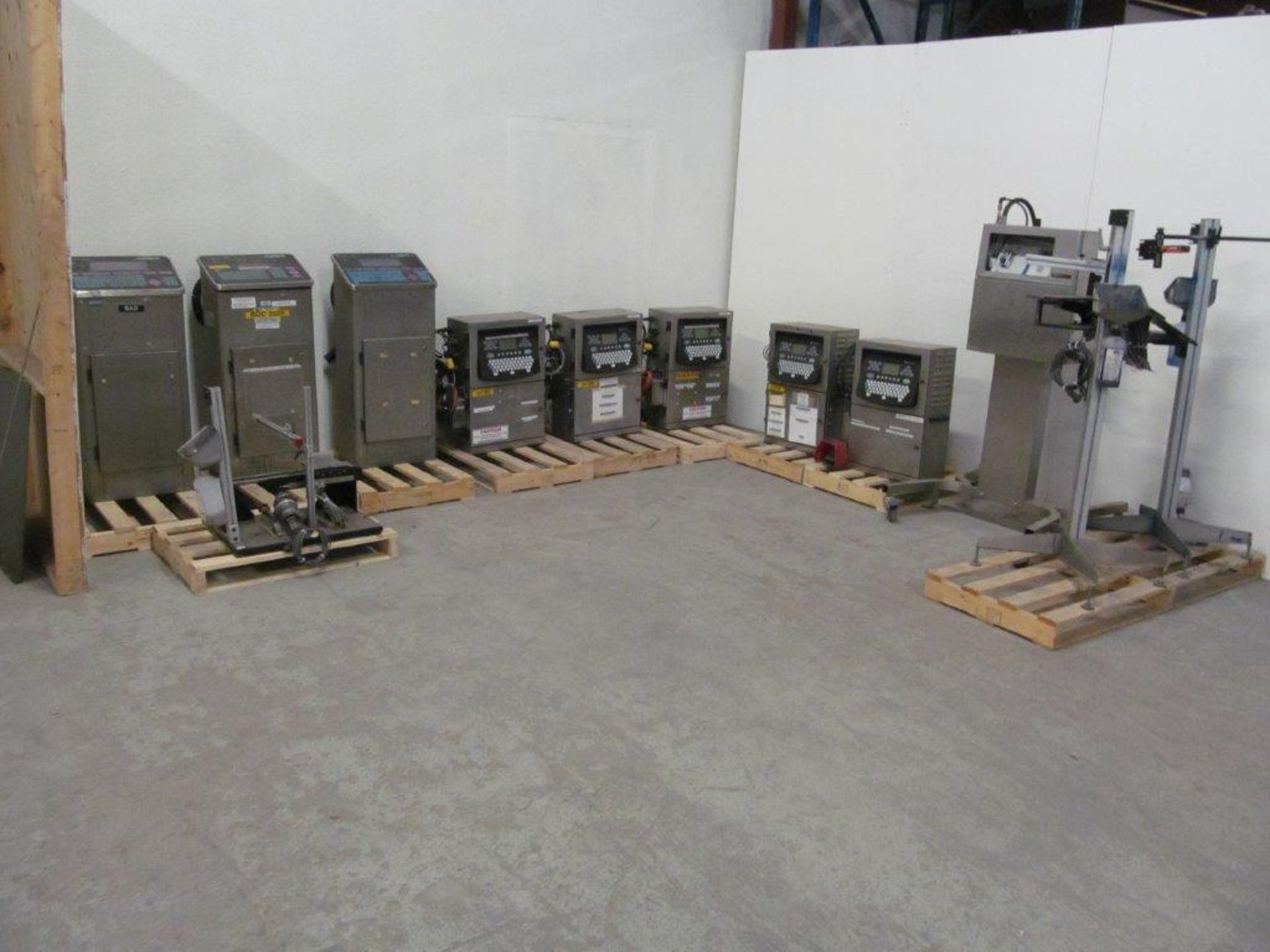 (1) LOT INK PRINTERS AND ACCESSORIES CONSISTING OF (12) UNITS IN TOTAL