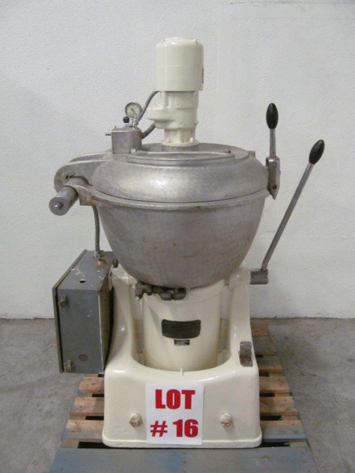 UNIVERSAL MACHINE (GERMANY) SLICER / DICER, S/S BOWL, MODEL FD842/40, BOWL DIAMETER 20'', - Image 2 of 5