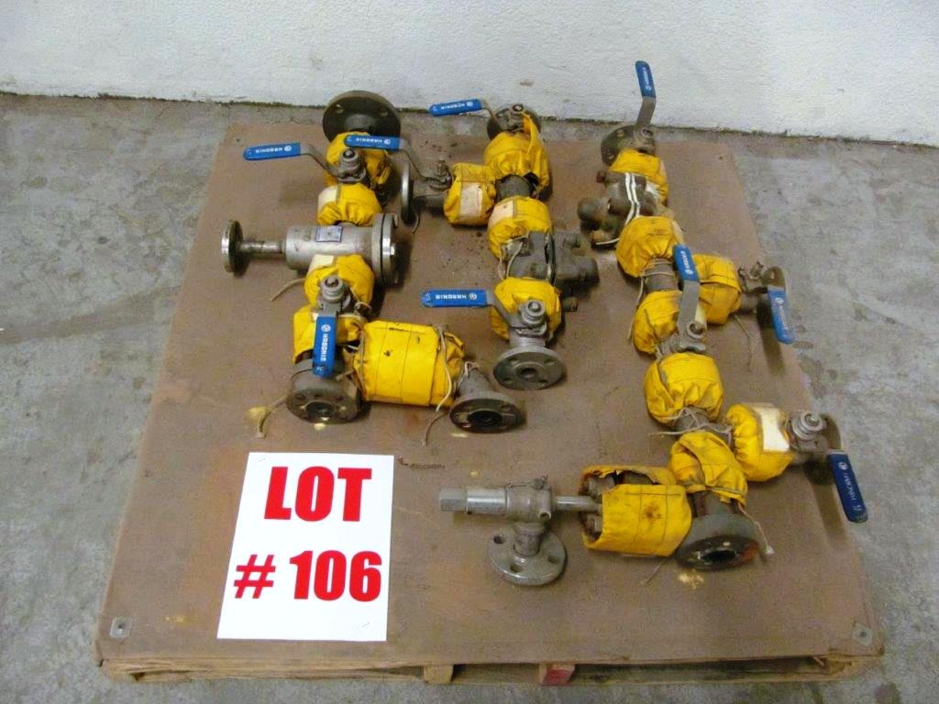 (3) SURE FLOW (U.S.A) VALVES, MODEL BF150SSC