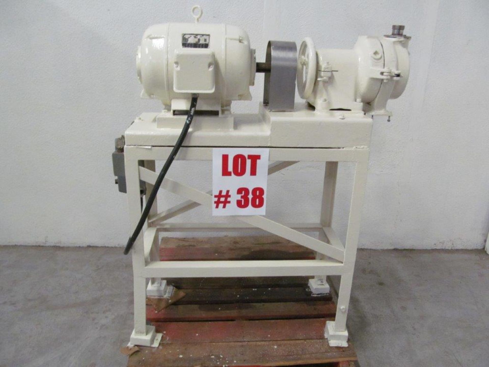 PUMP, C/W 20HP MOTOR, ELECTRICS 220V/440V/3PH/60C - Image 2 of 4