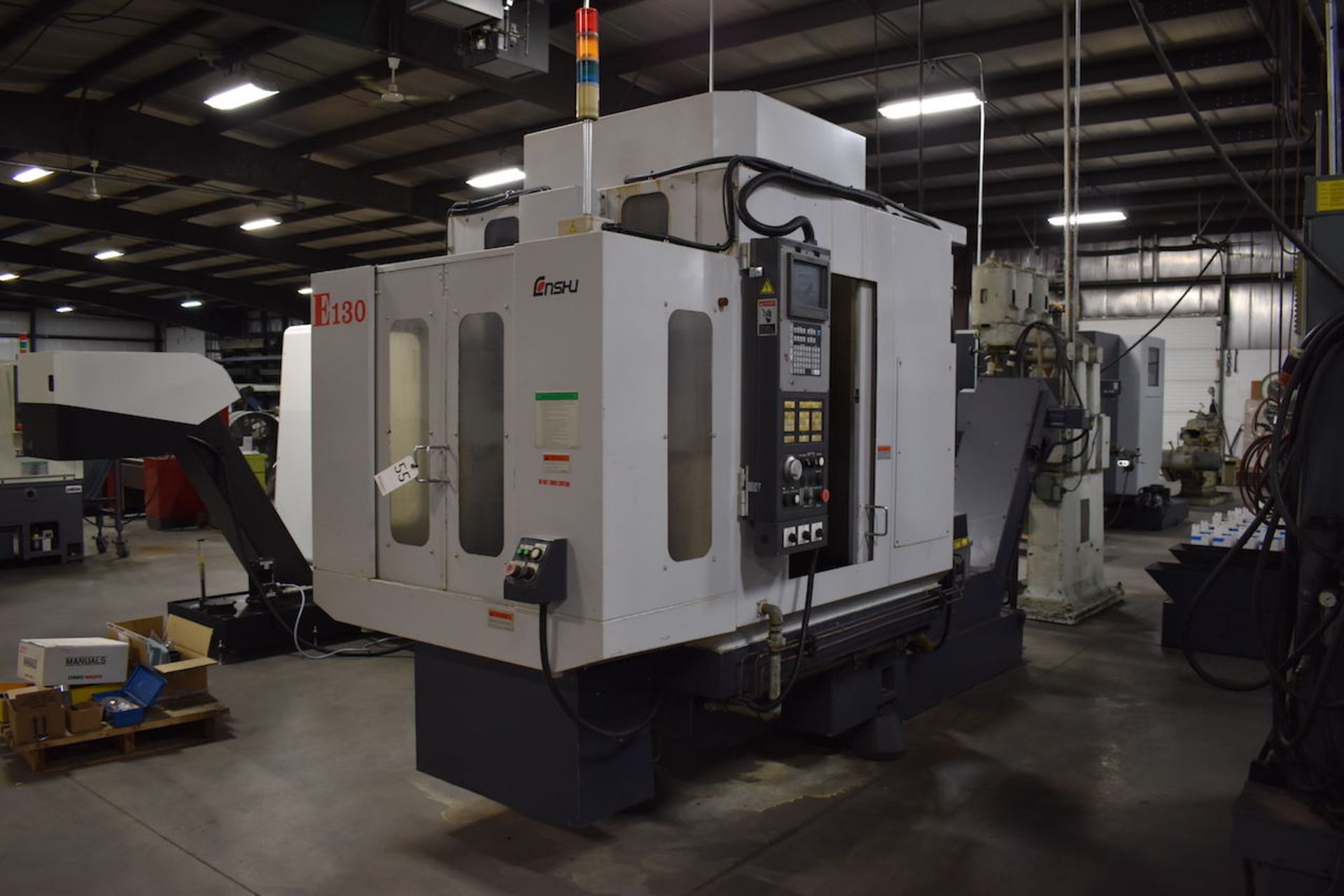 1999 ENSHU TYPE E130 CNC DRILL & TAP CENTER W/ PALLET CHANGER: S/N 474; W/Yasnac CNC Control; (2) - Image 7 of 7