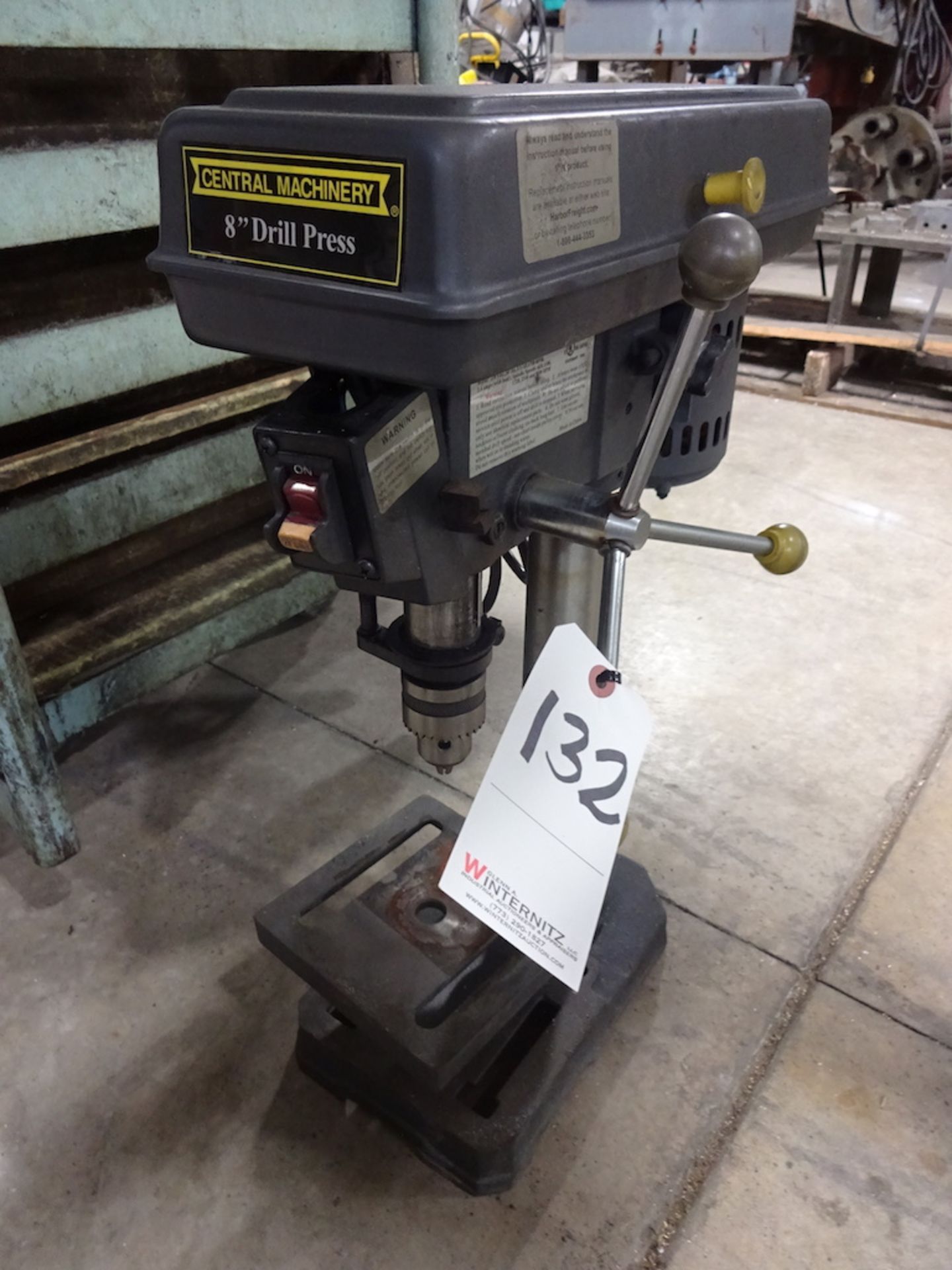 CENTRAL MACHINERY 8" BENCH TOP DRILL PRESS