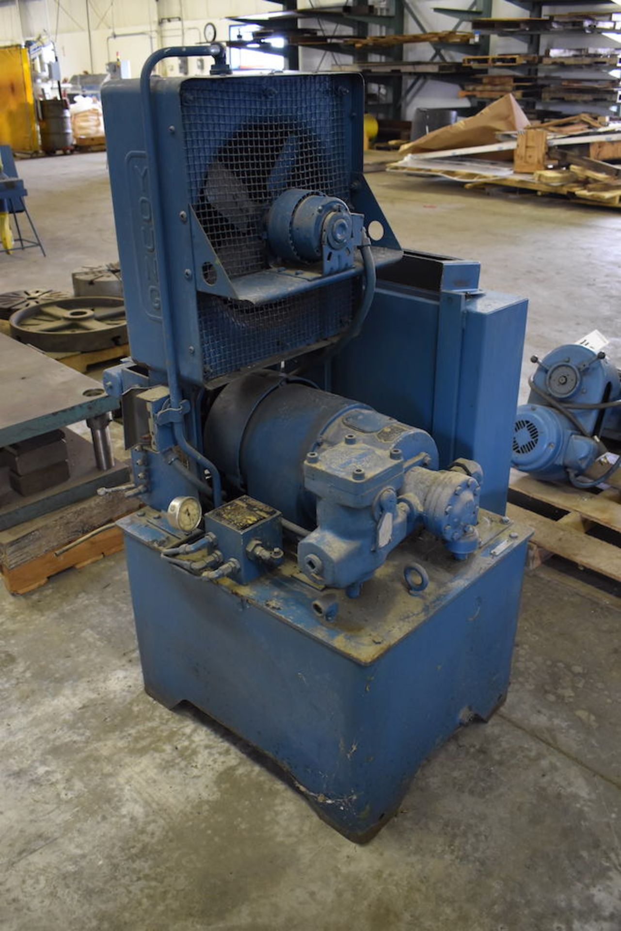 TURCHAN MODEL HD214 HYDRAULIC POWER UNIT: S/N P-3538; W/3 HP - Image 2 of 2