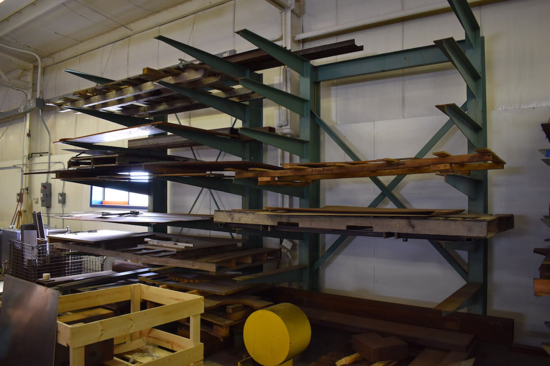 LOT: (3) ASSORTED SINGLE-SIDED CANTILEVER RACK (WELDED) - Image 2 of 2