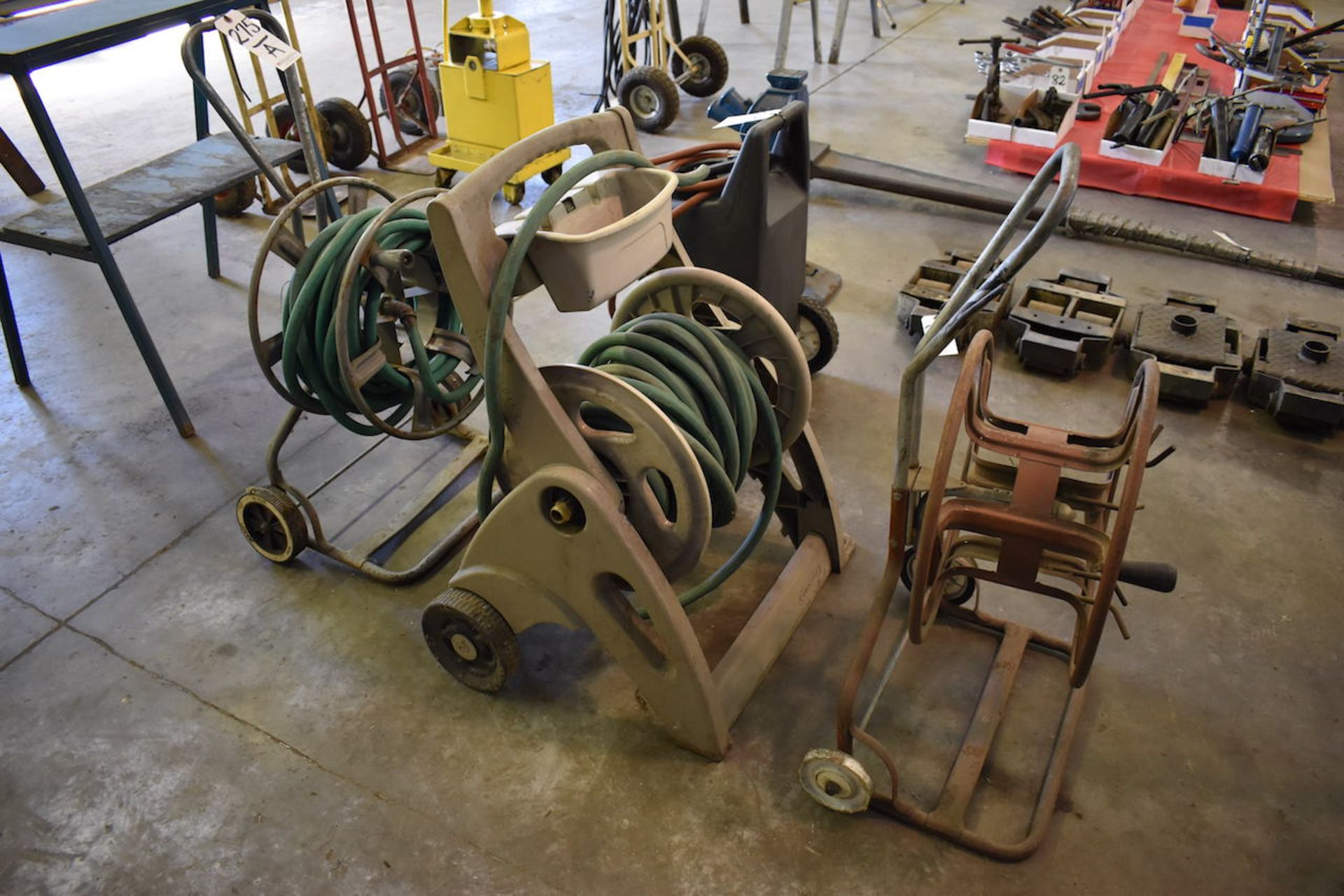 LOT: (3) HOSE REELS