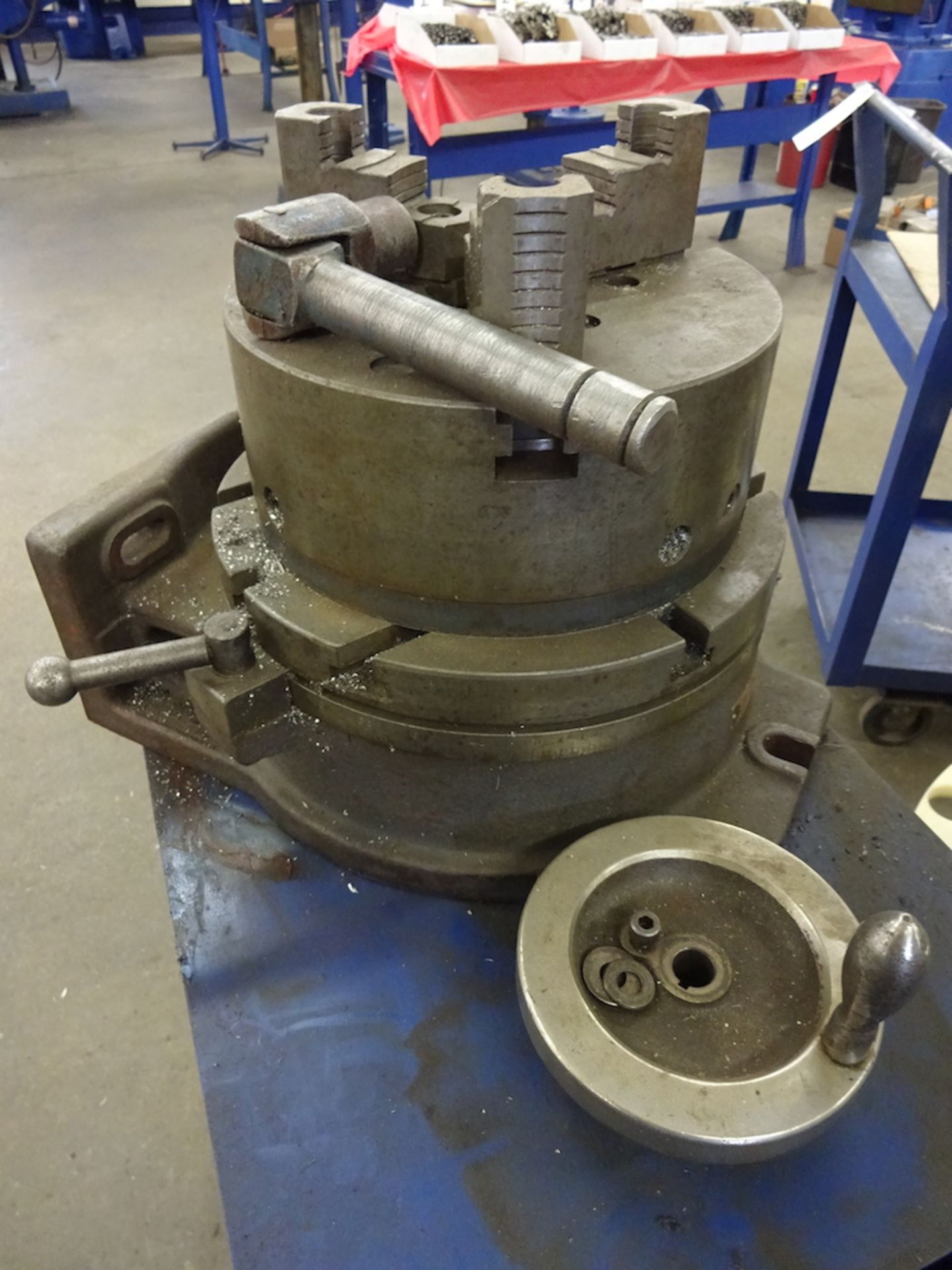 NEWS 12" ROTARY TABLE; W/10" 3-Jaw Chuck