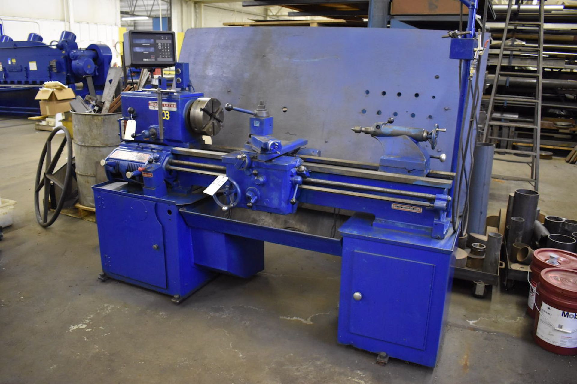 DELTA/ROCKWELL 14" X 40" (APPROX.) TYPE 25-200 TOOL ROOM LATHE: S/N 1319938; W/Anilam Mini Wizard