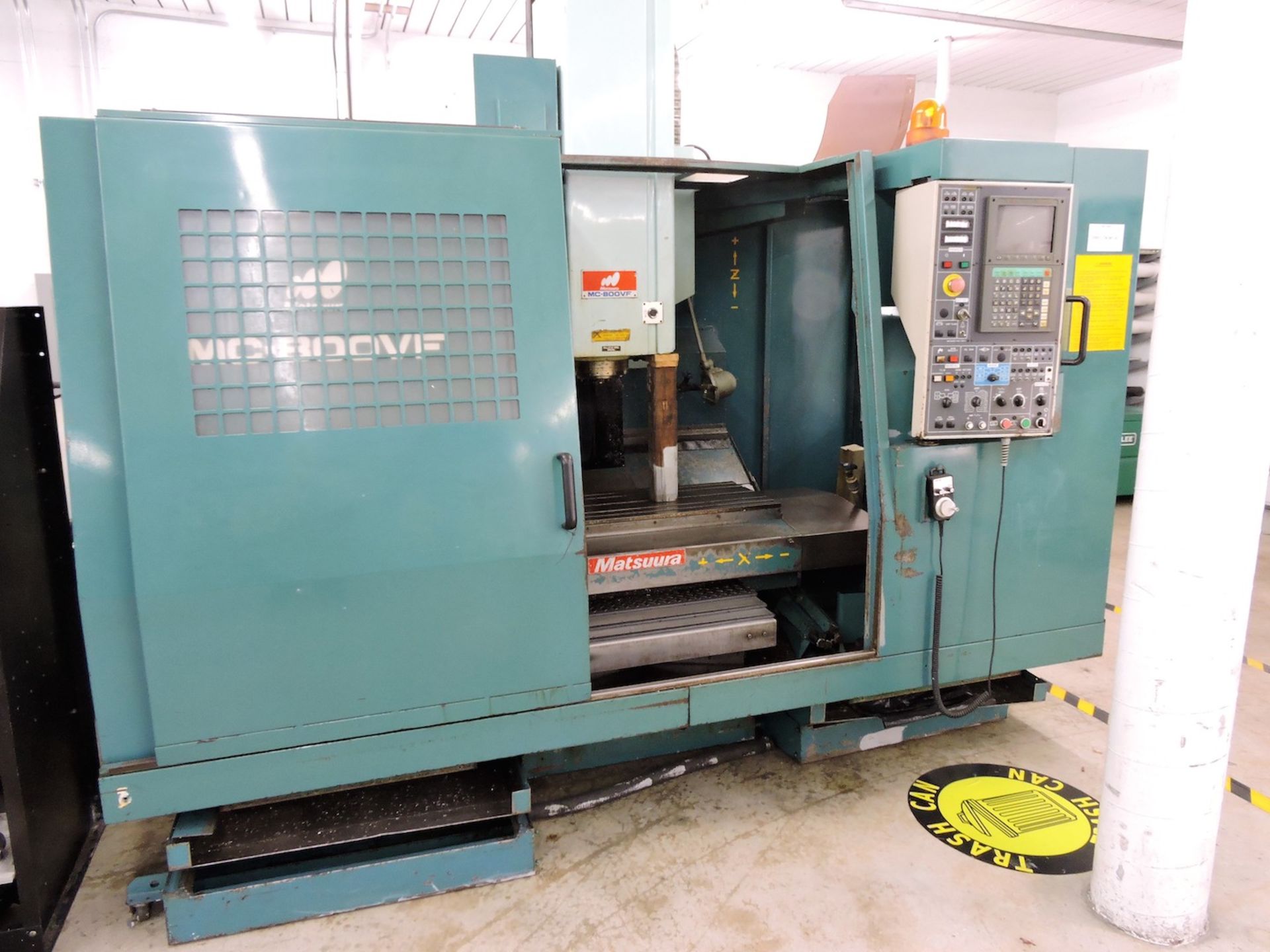 MATSUURA MODEL MC800VF VMC WITH i-80 CONTROL; W/45" x 16" Table; Travels: X-31.5"; Y-17.30", Z-