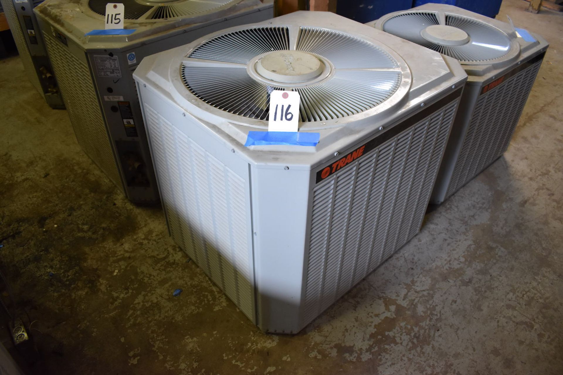 Trane Model TTA048D300A0 Air Conditioner, S/N R233PSF3F (2000), 200/230 Volt, 19 Amp