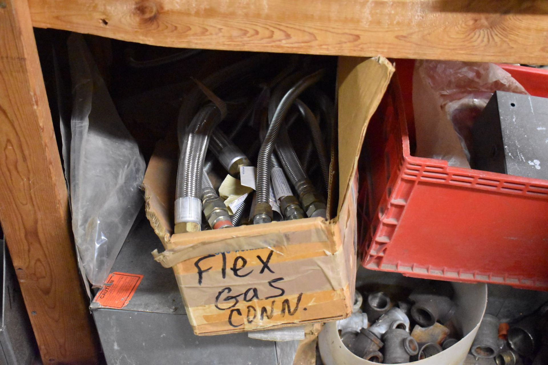 Lot: Assorted Pipe, Pipe Fittings, Electrical Parts, etc. - Image 4 of 8