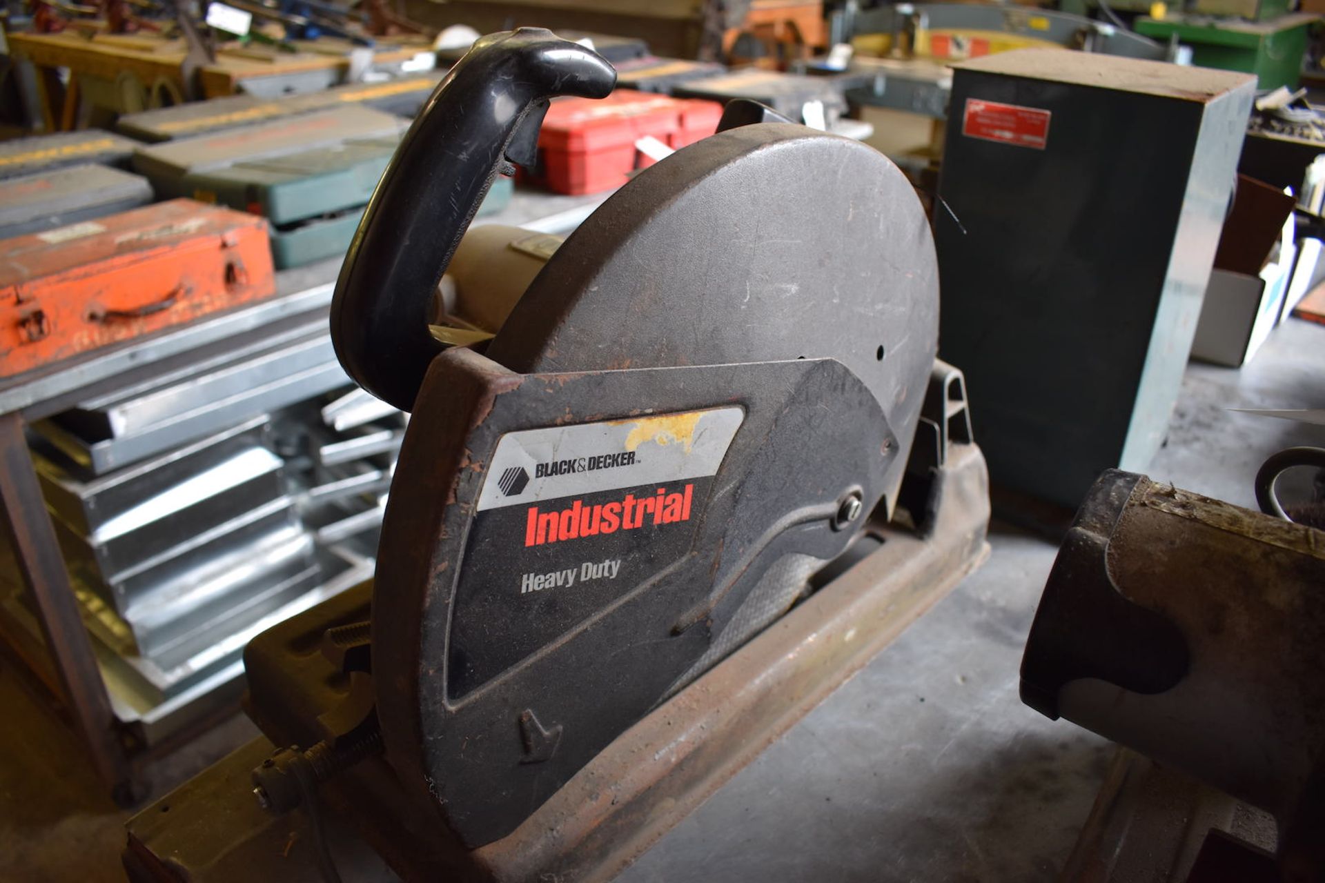 Black & Decker 14" Heavy Duty Industrial Model 2730 Chop Saw, S/N 025995 - Image 2 of 2