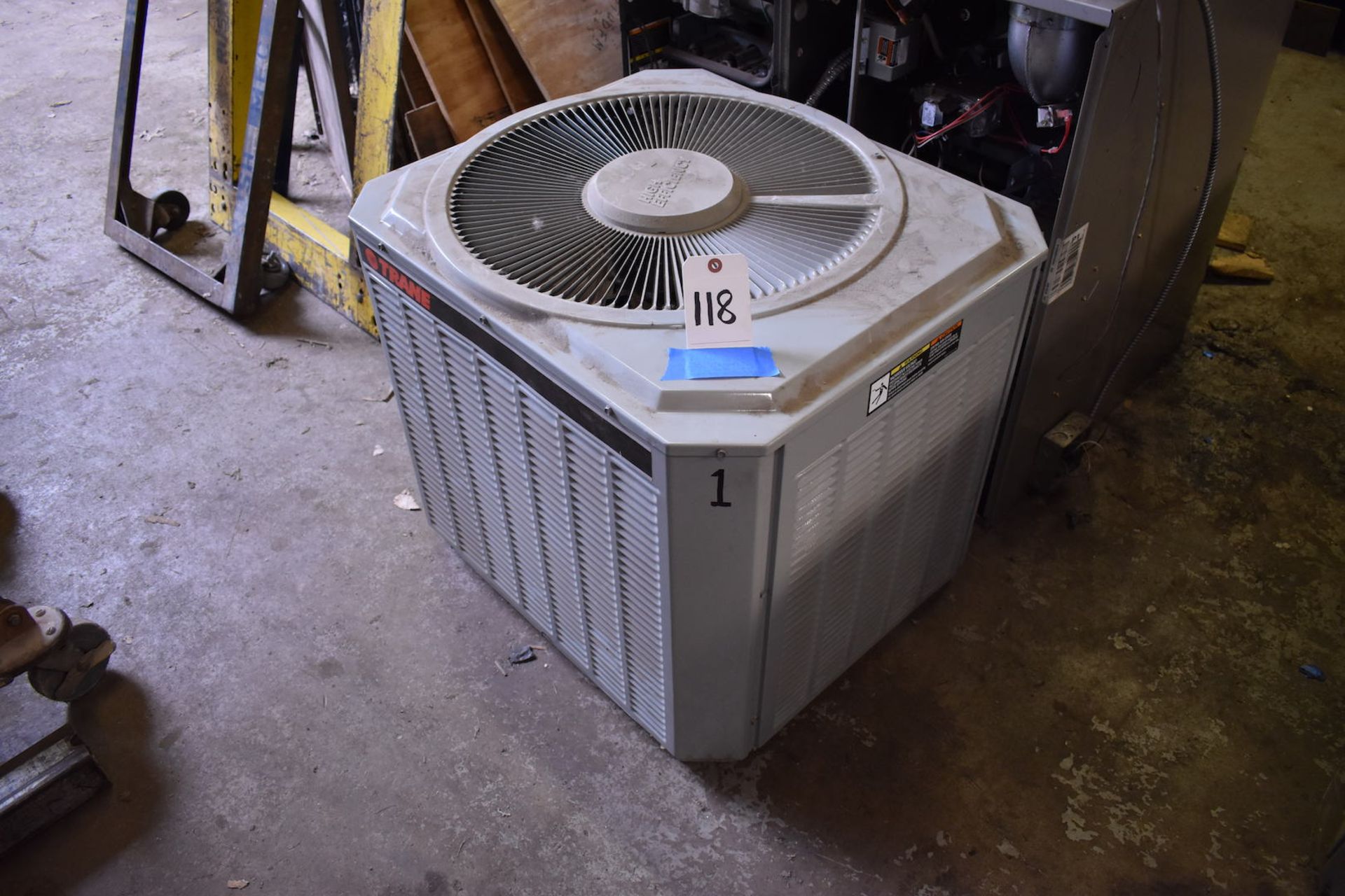 Trane Model TTA30C300A1 Air Conditioner, S/N R212U4W3F (2000), 200/230 Volt, 14 Amp