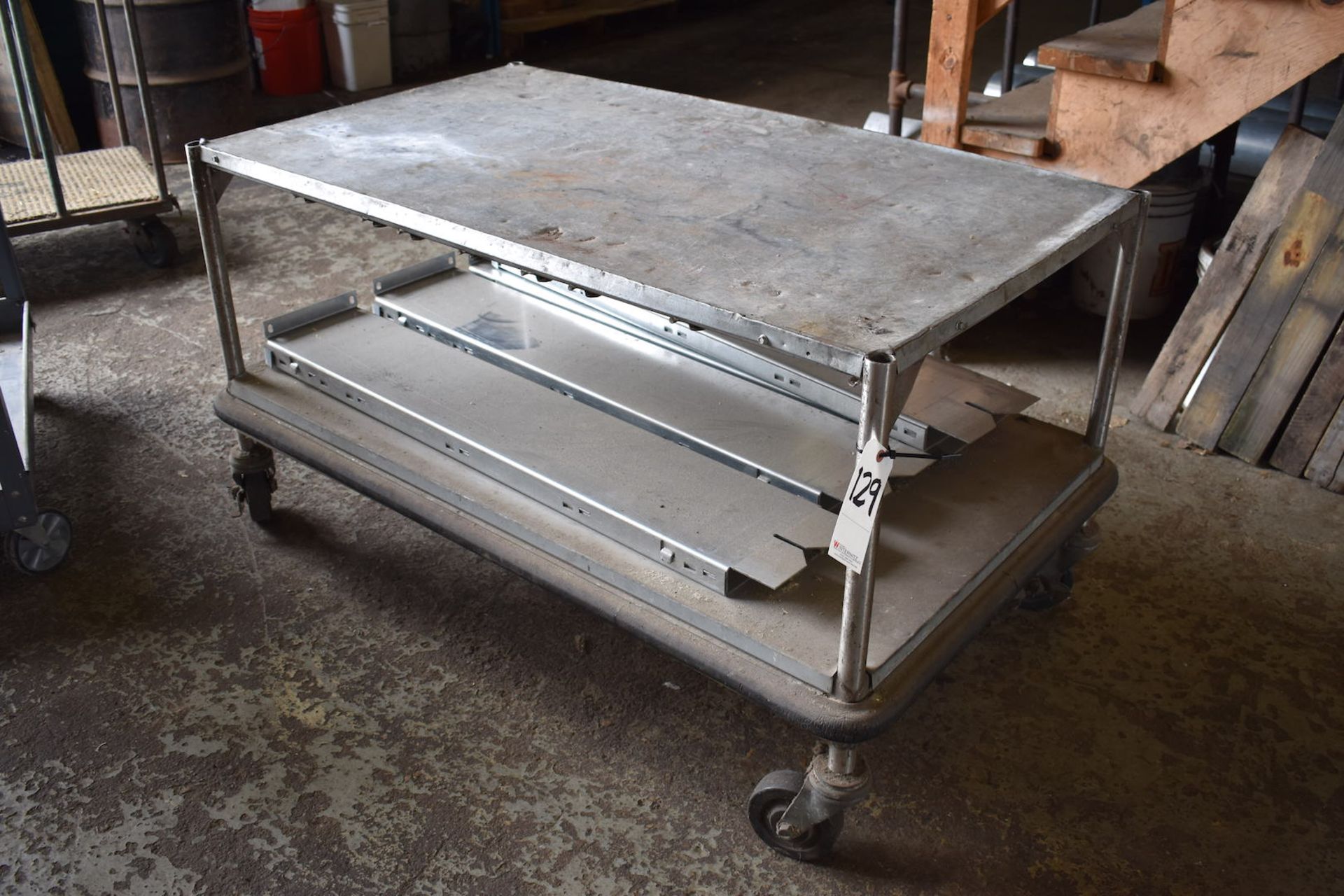 Steel Shop Cart