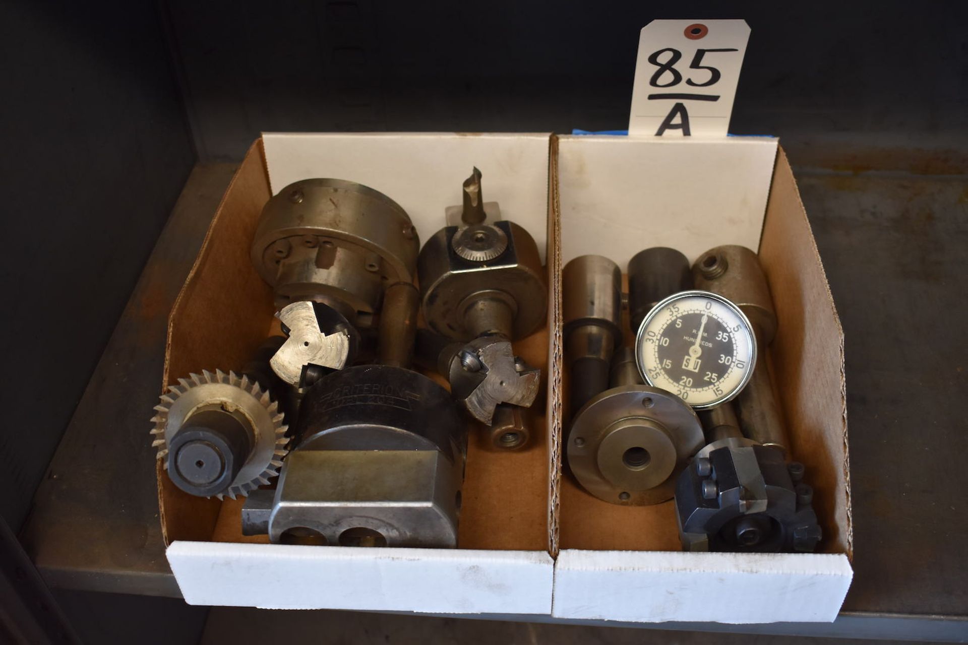 LOT: Assorted Boring Heads, Tool Holders, etc.