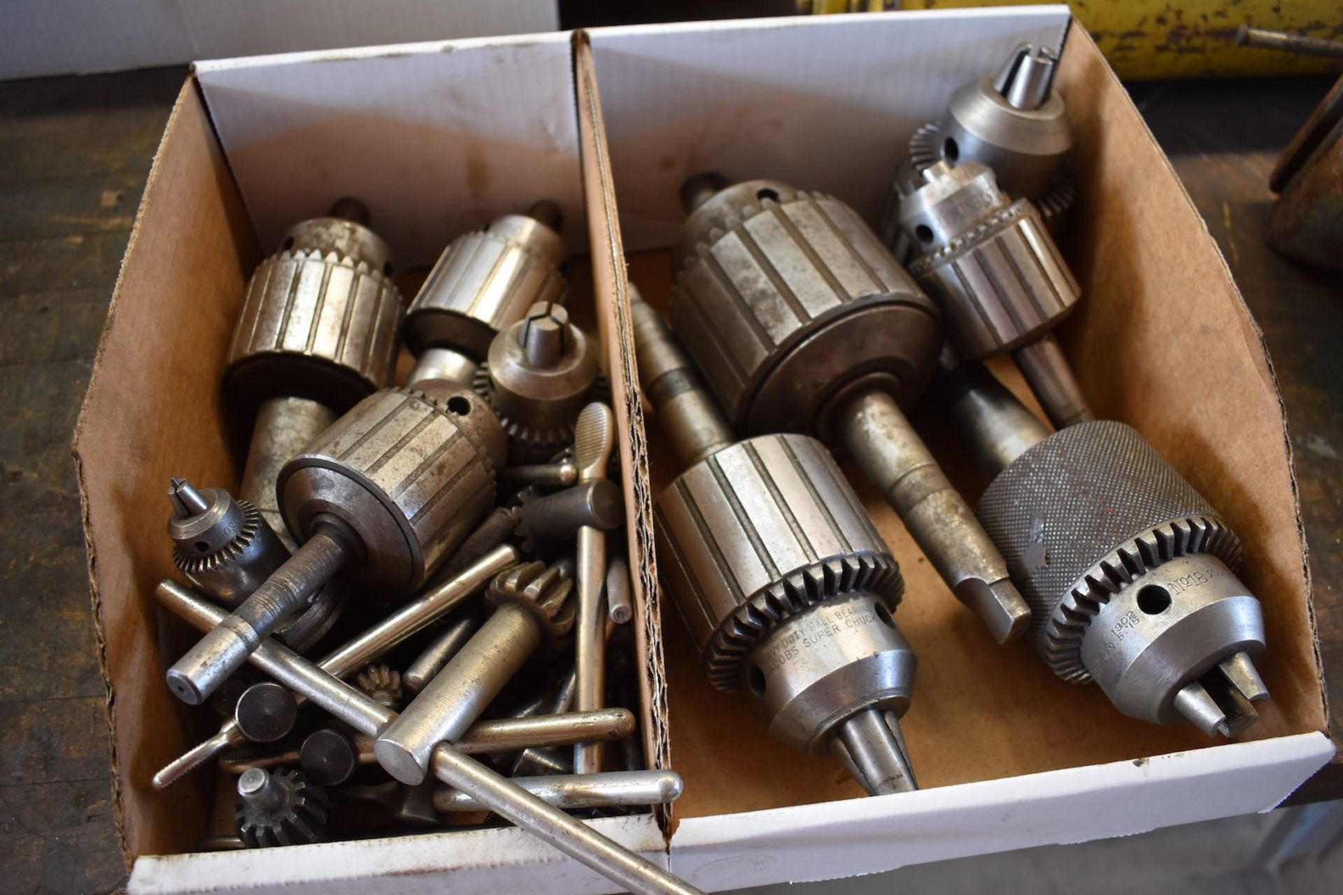 LOT: Assorted Drill Chucks with Keys