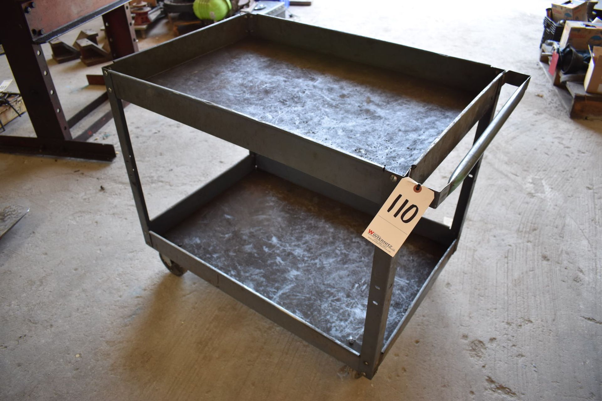 Steel Shop Cart