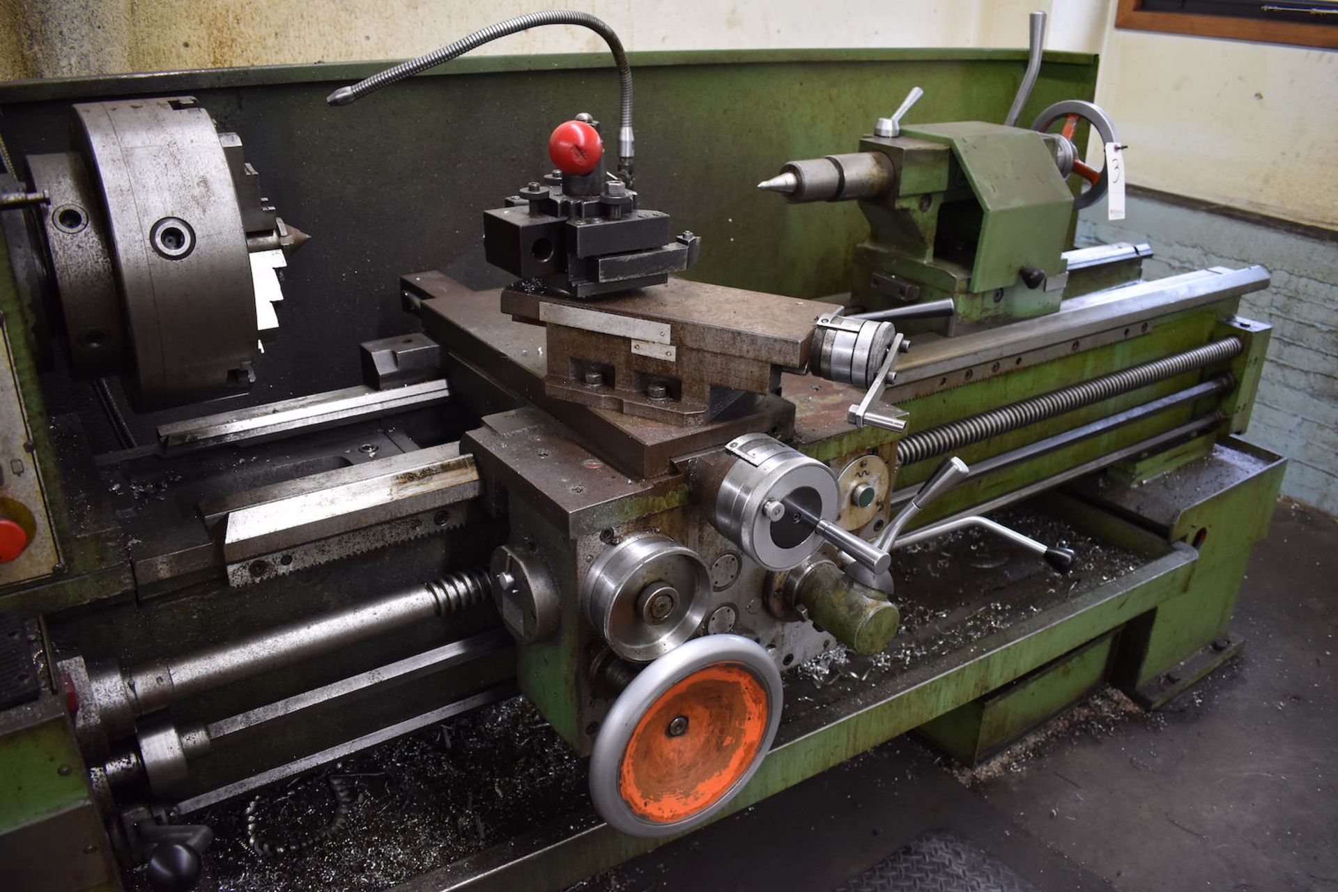 LION 20” X 60” MODEL C11MT GAP BED ENGINE LATHE: S/N 16320 (1993); SONY LH51 2-AXIS DIGITAL READOUT; - Bild 6 aus 12