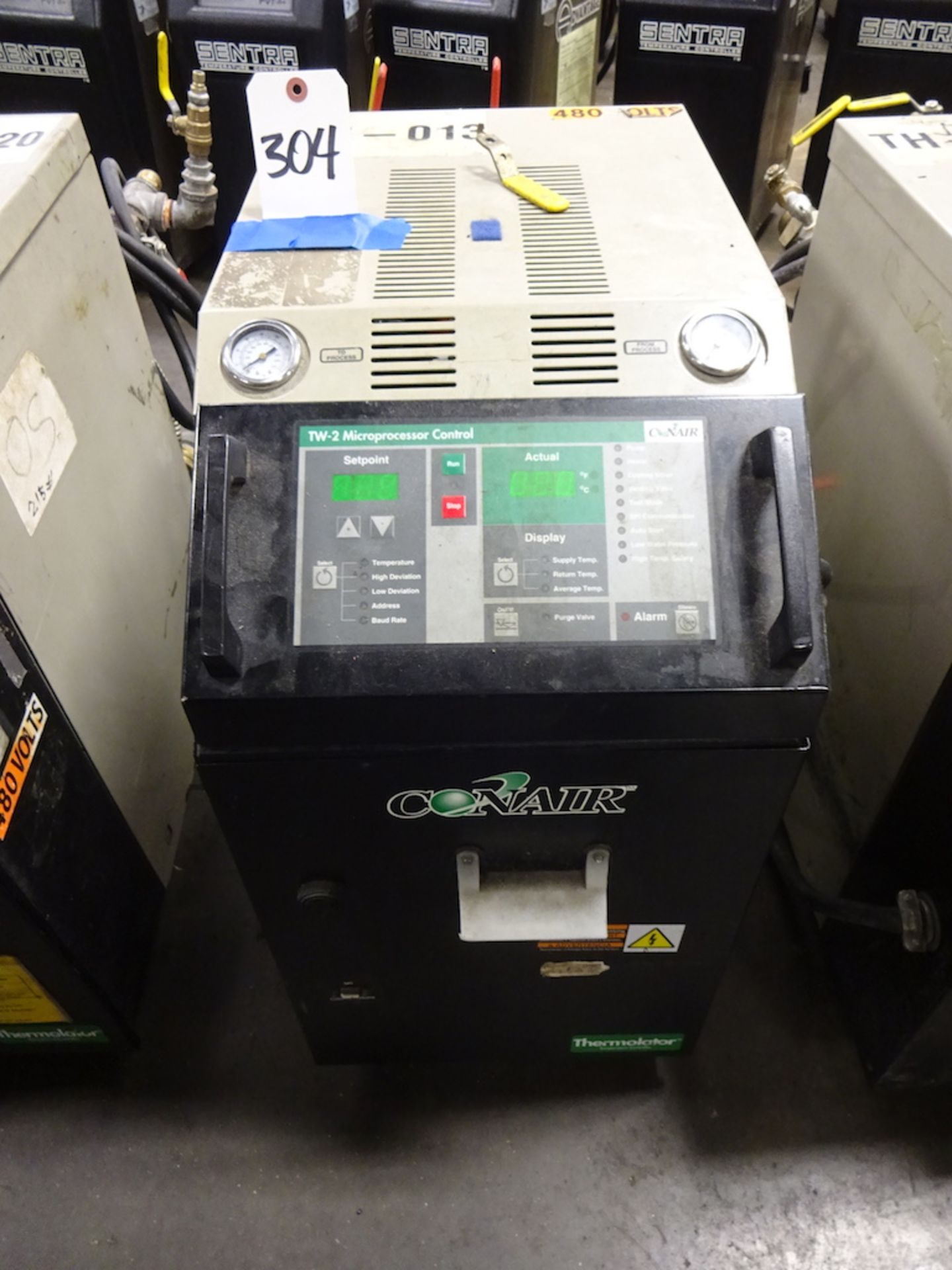 Conair Model TW-2 Thermolator Temperature Controller, S/N 150081, with TW-2 Microprocessor Control