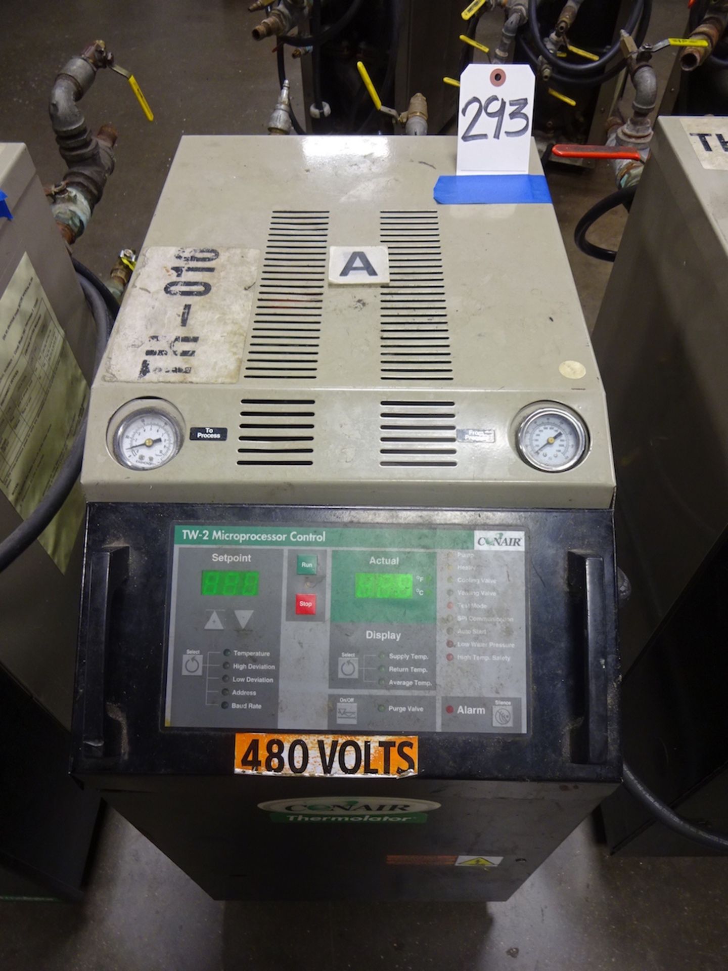 Conair Model TW-2 Thermolator Temperature Controller, S/N N/A, with TW-2 Microprocessor Control