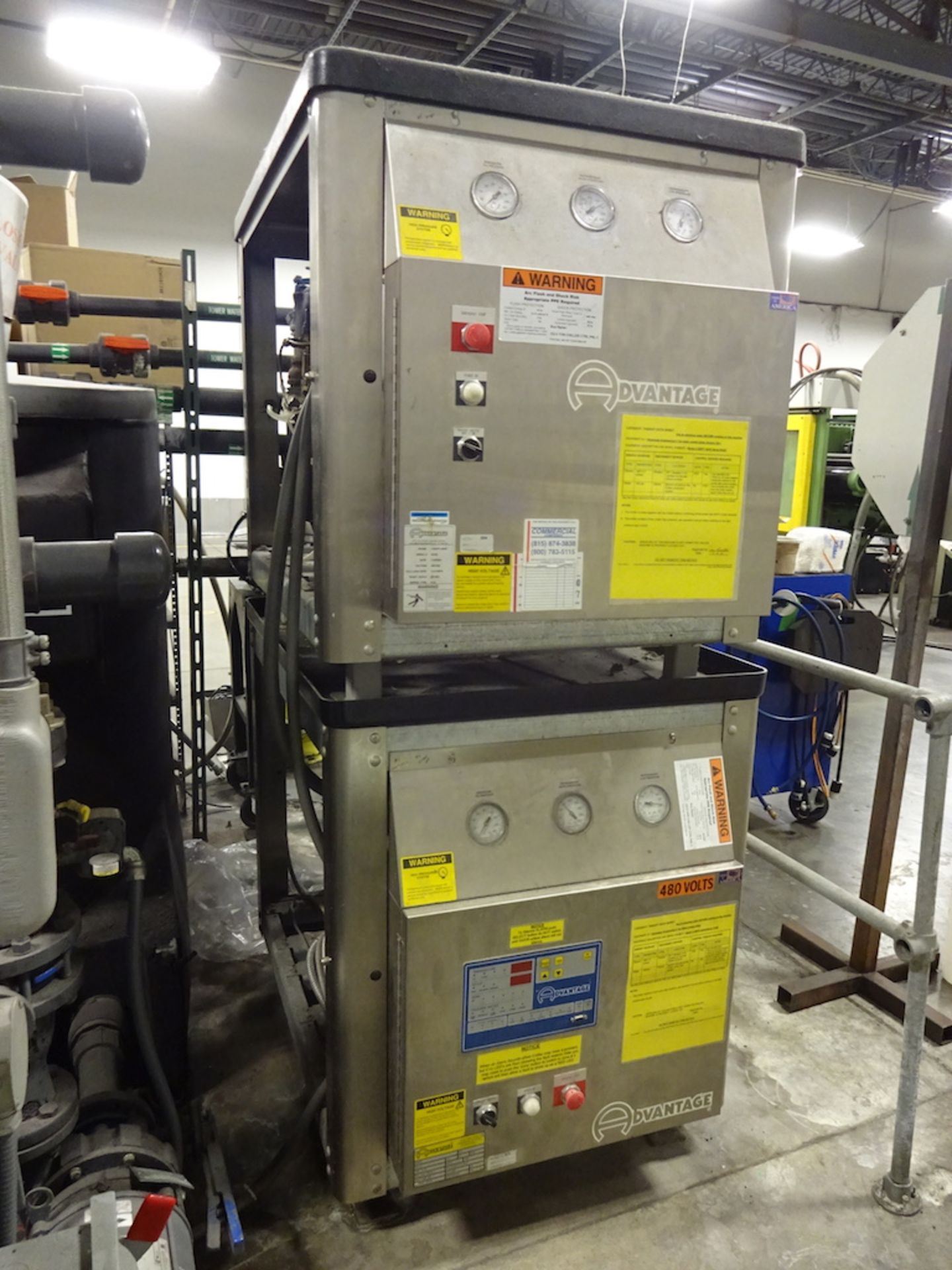 LOT: Advantage Chilling System including Tough Tank Model TTKC-450-1P-SP Chiller, S/N 77449 ( - Image 4 of 4