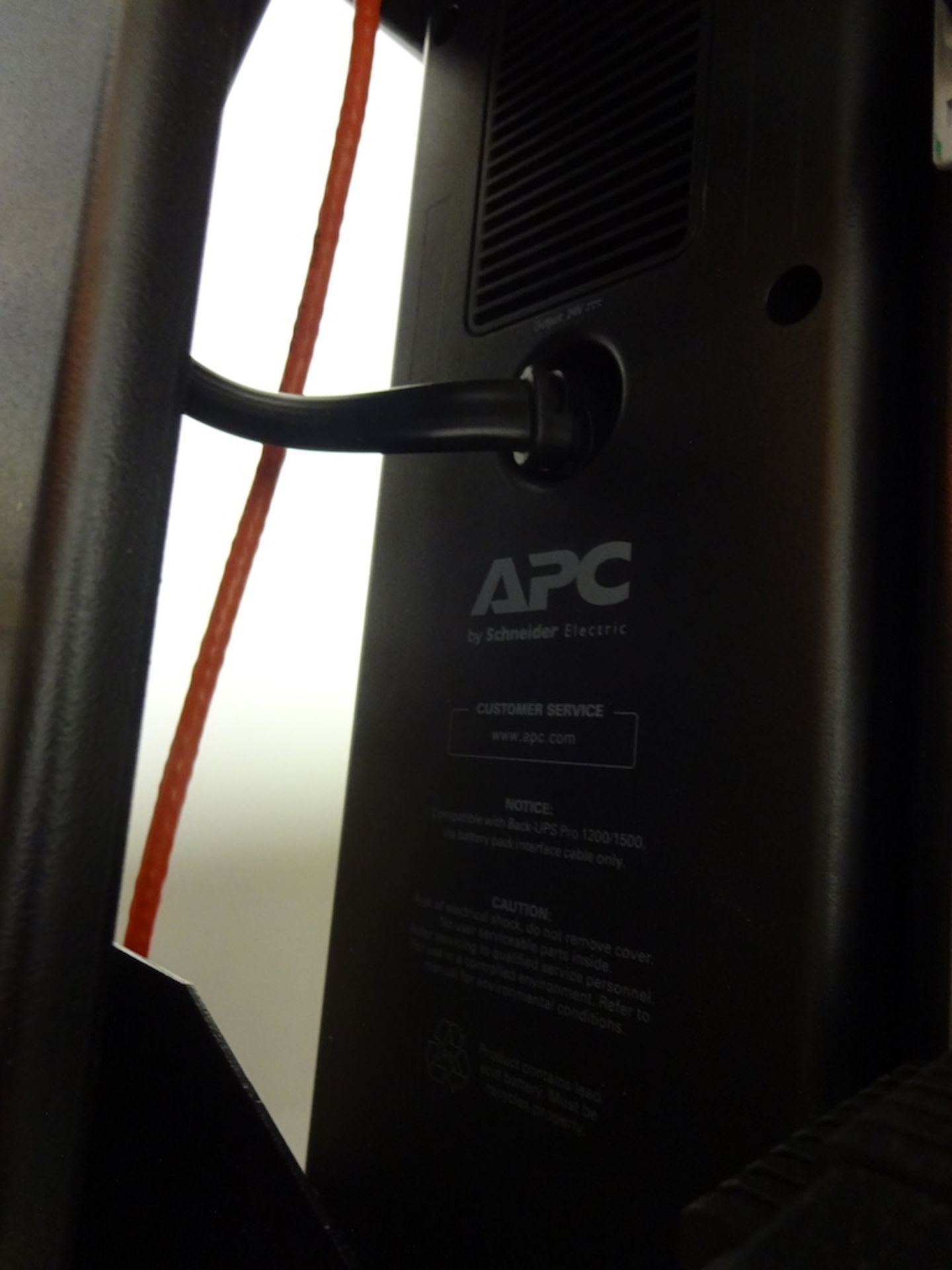 APC Back-UPS Pro 1500 Battery Back-up - Image 2 of 2