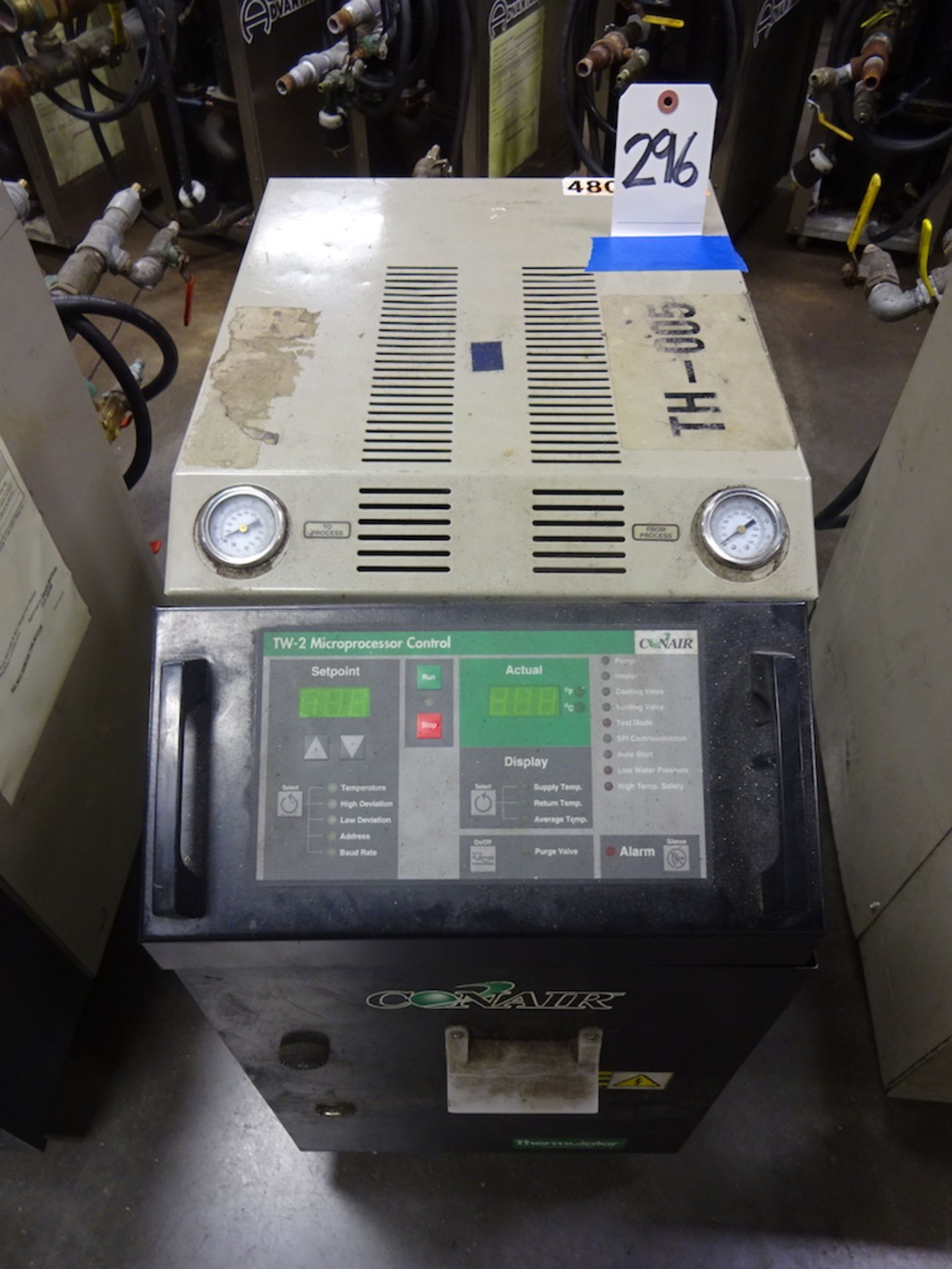 Conair Model TW-2 Thermolator Temperature Controller, S/N 120564, with TW-2 Microprocessor Control