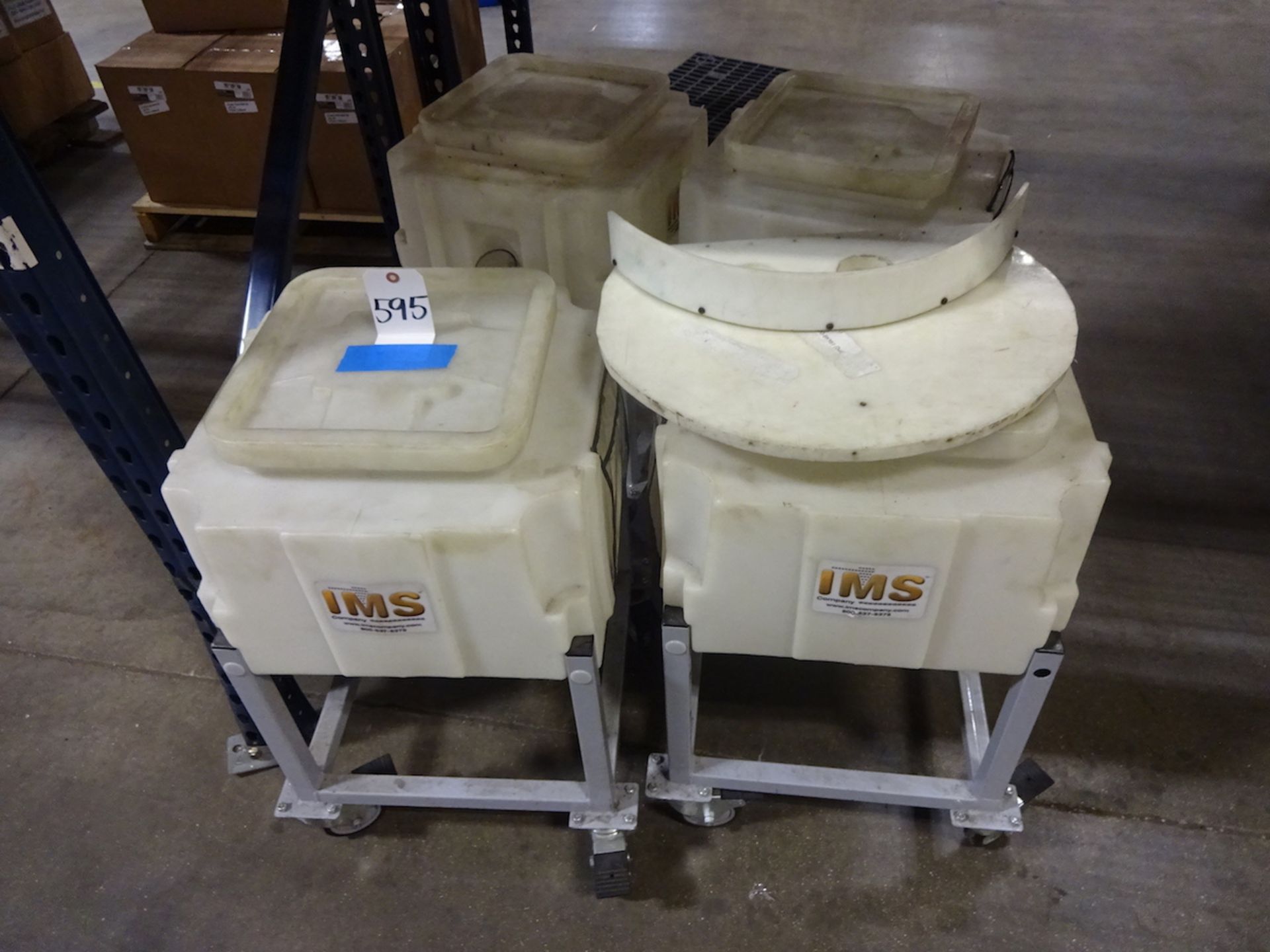 LOT: (4) IMS Portable Resin Bins