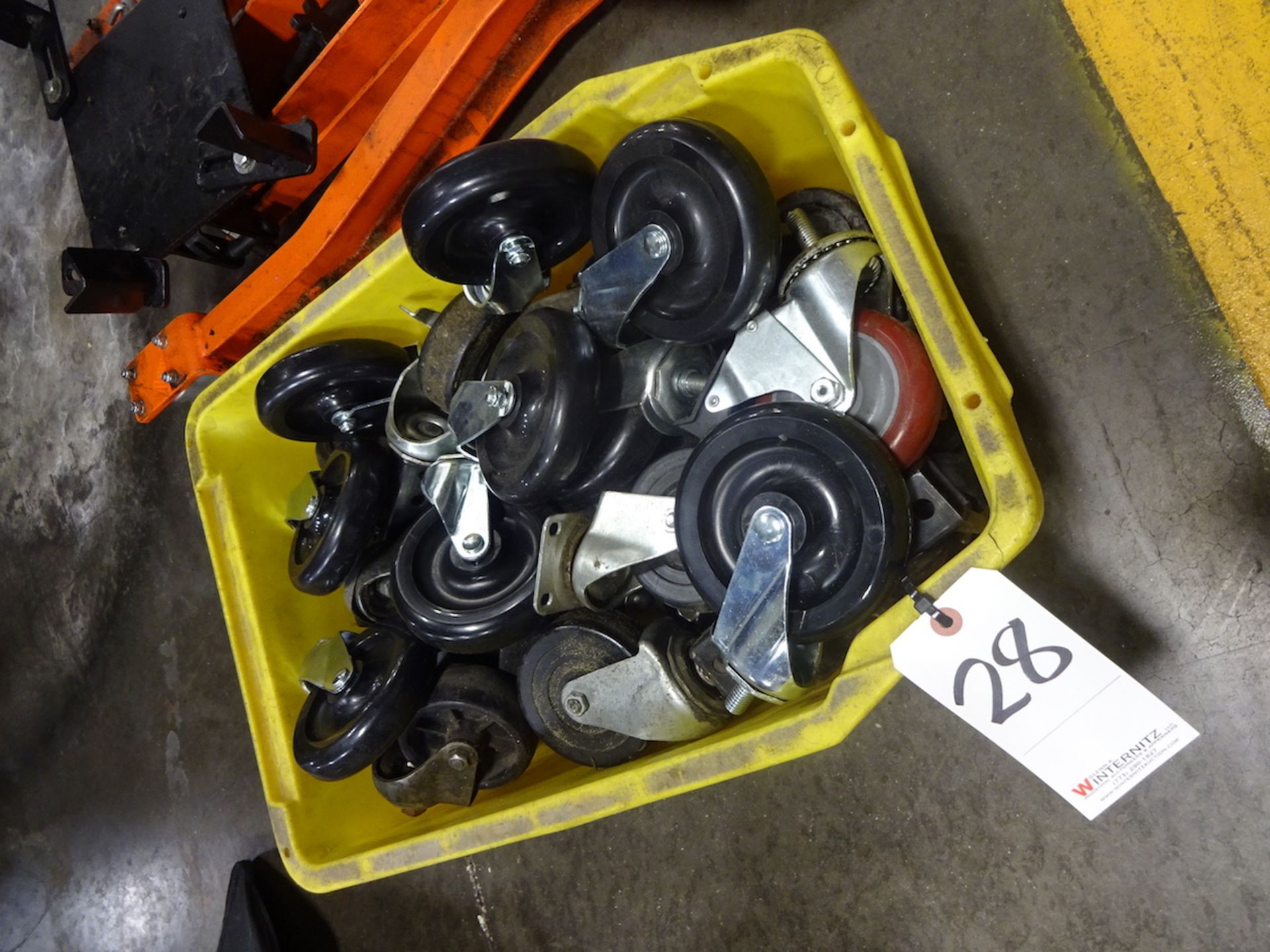 LOT: Assorted Caster Wheels