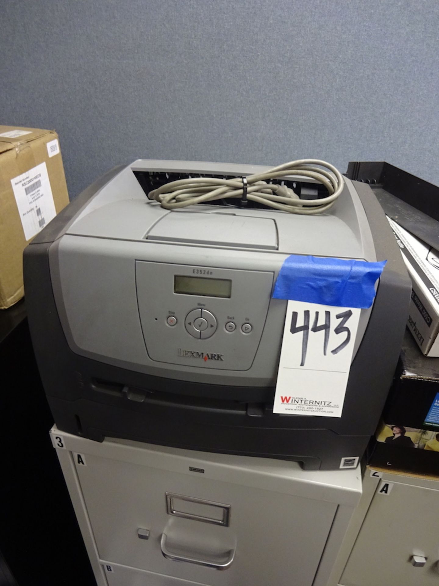 Lexmark Model E352dn Printer