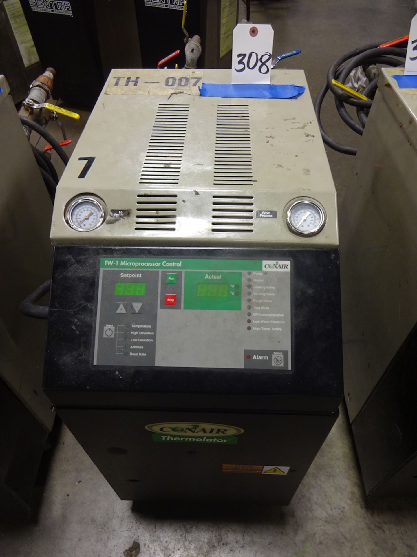 Conair Model TW Thermolator Temperature Controller, S/N 228592, with TW-2 Microprocessor Control