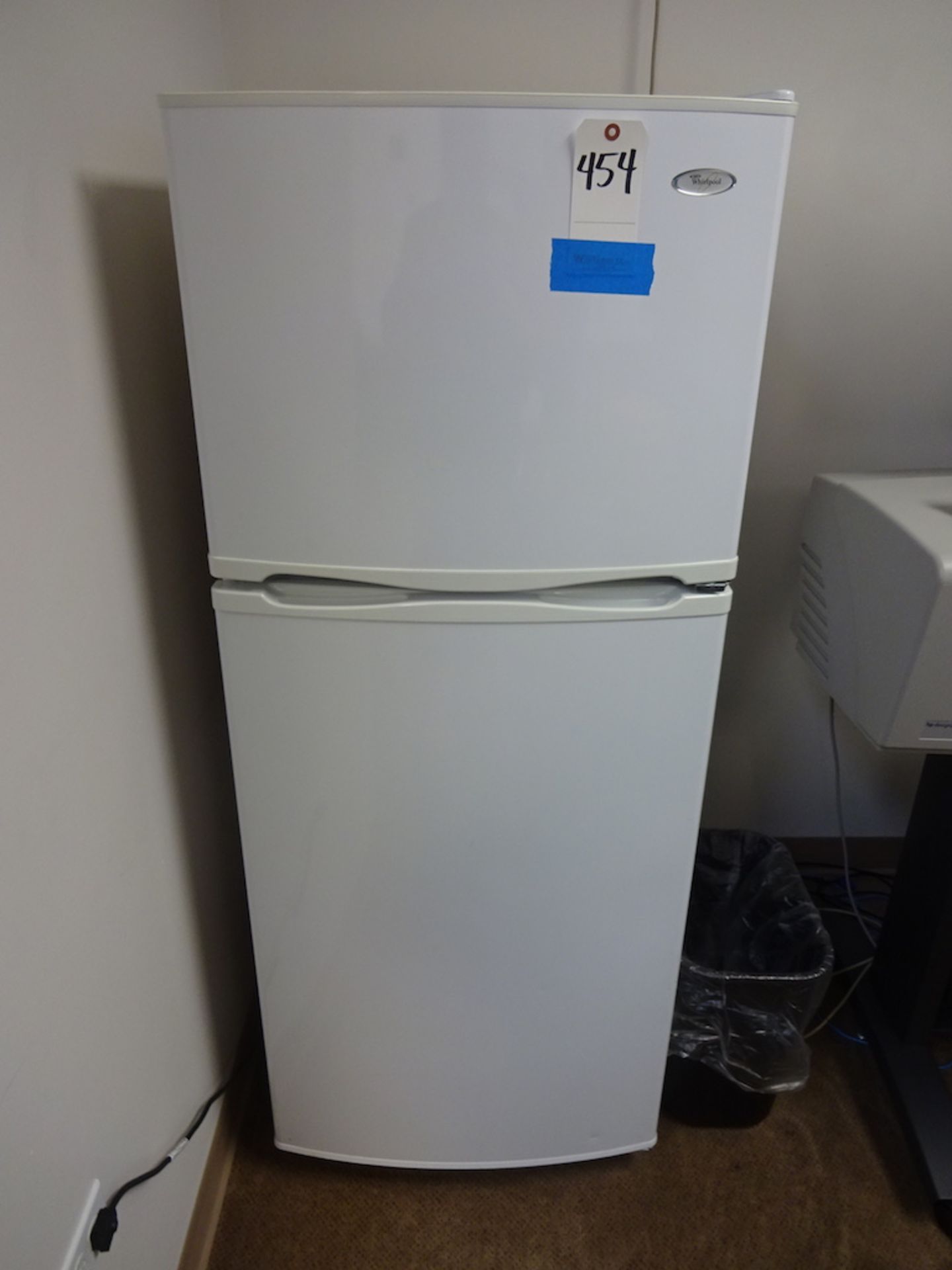 LOT: Whirlpool Refrigerator/Freezer & Panasonic Microwave Oven