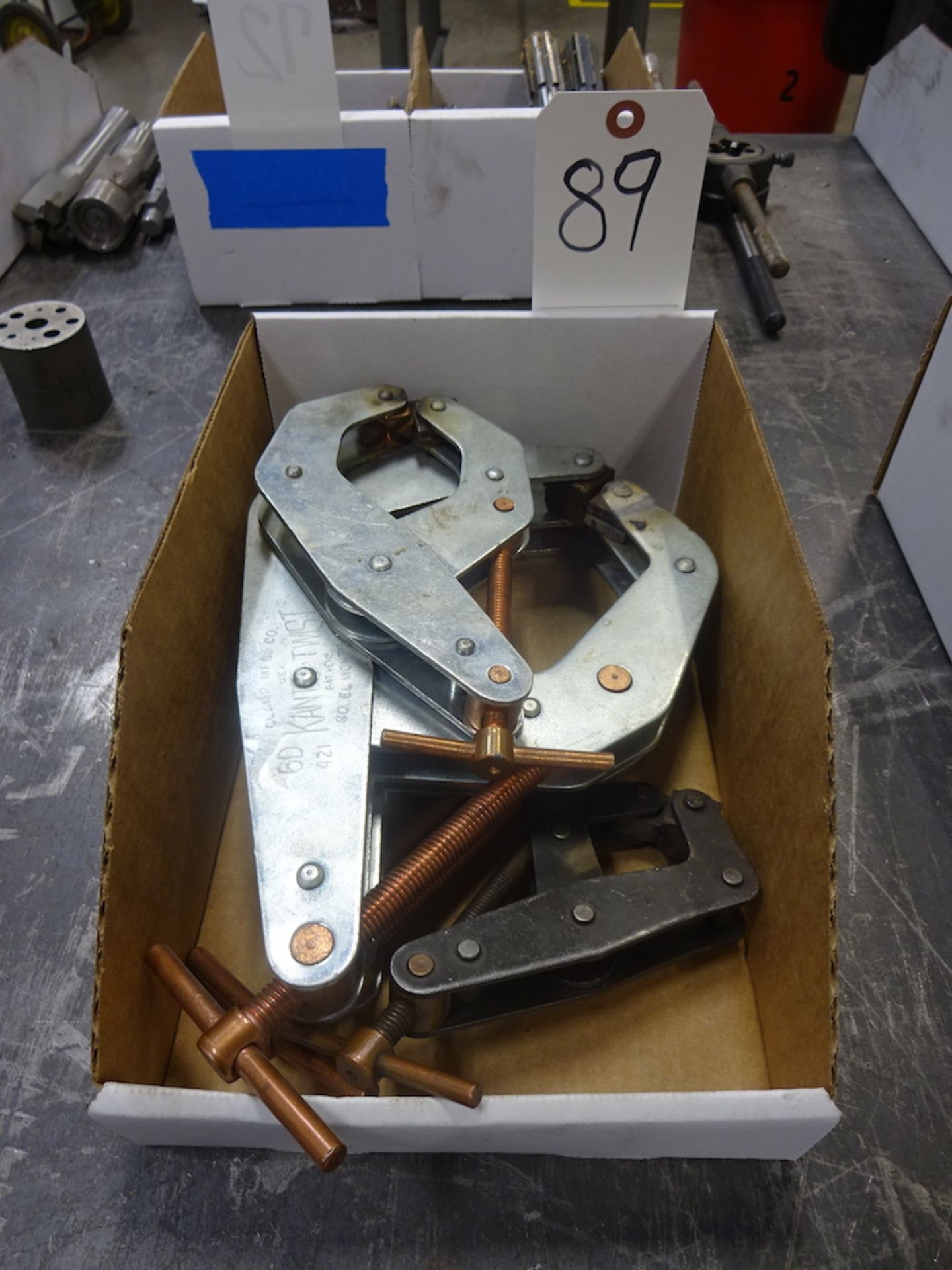 LOT: Assorted Welding Clamps