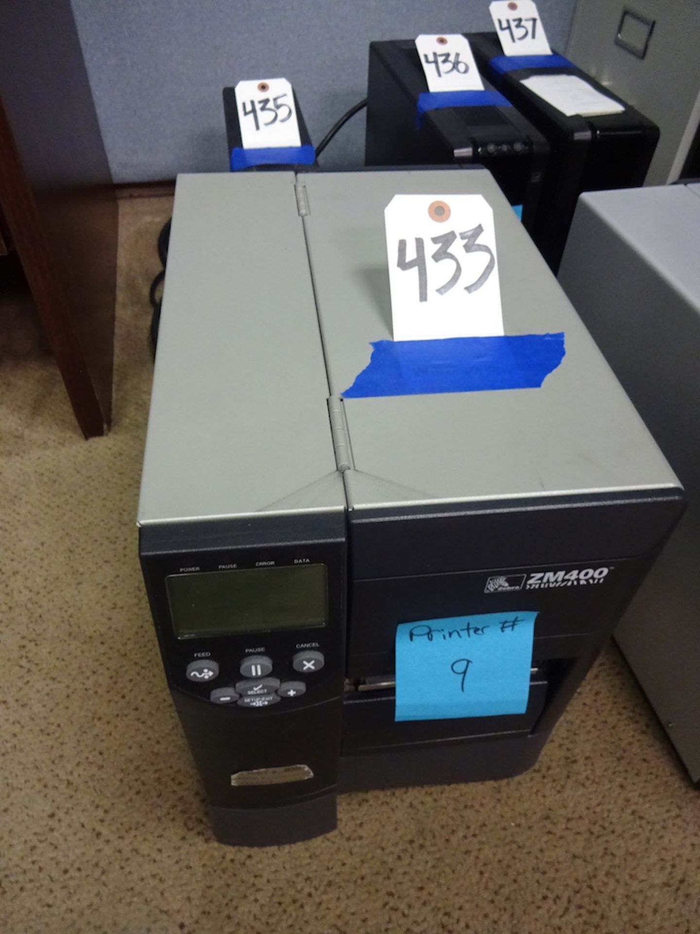 Zebra Model ZM400 Label Printer