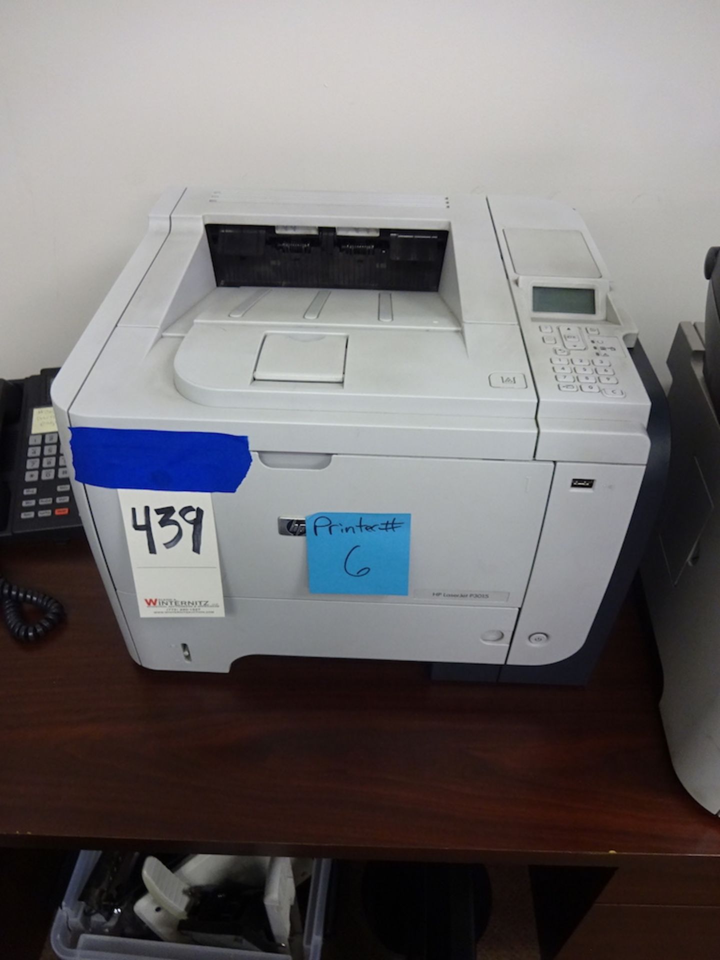 HP Model Laserjet P3015 Laser Printer