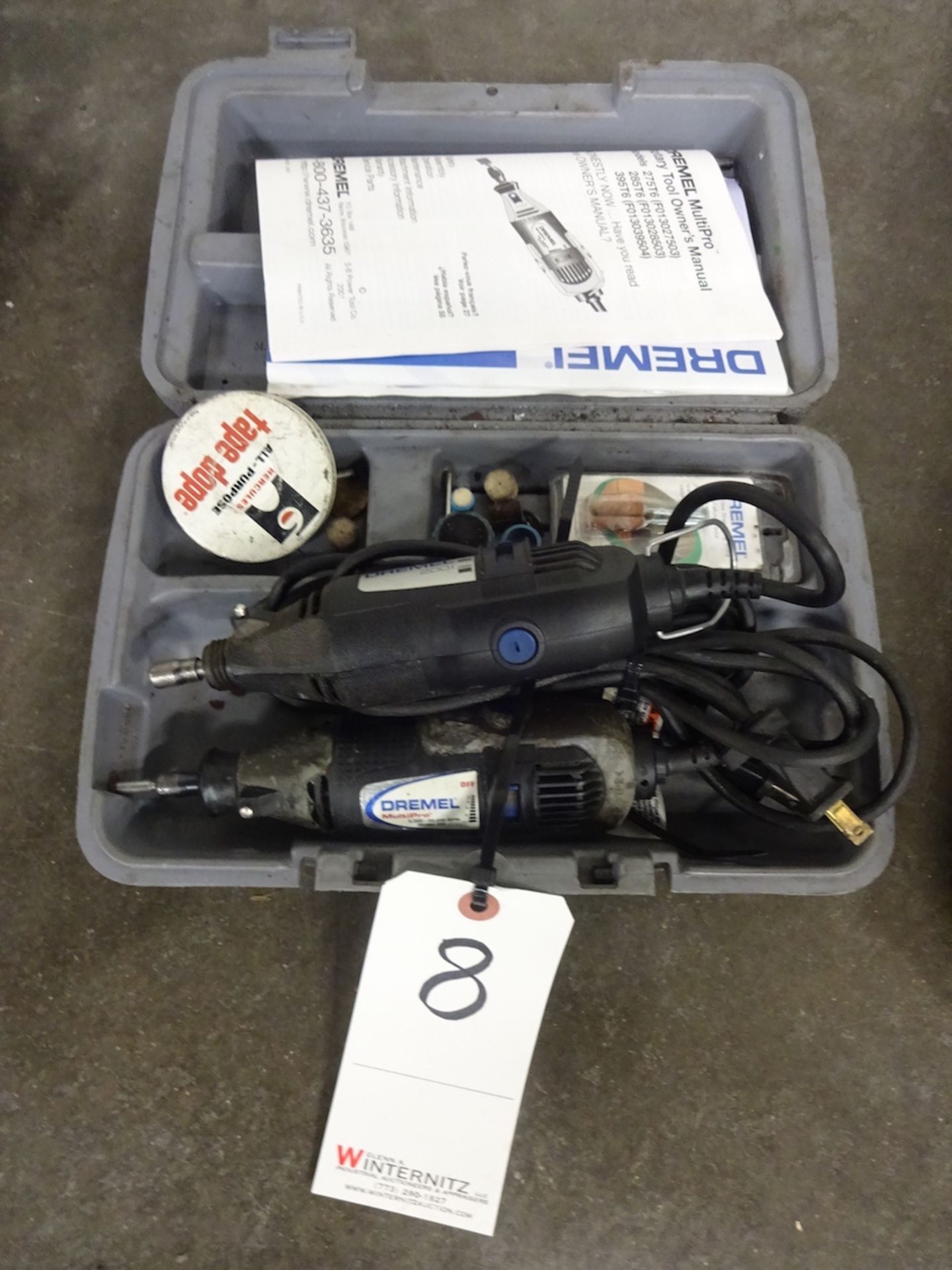 LOT: (2) Dremel Rotary Tools