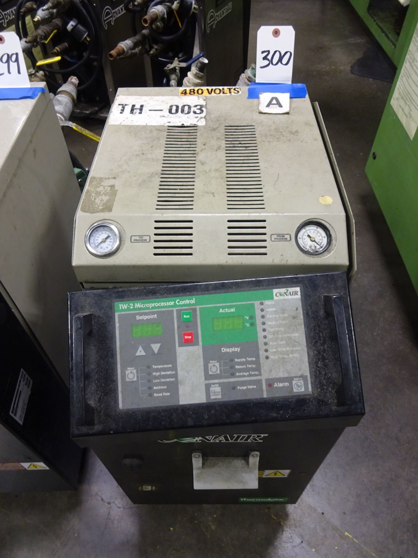 Conair Model TW Thermolator Temperature Controller, S/N 94871, with TW-2 Microprocessor Control