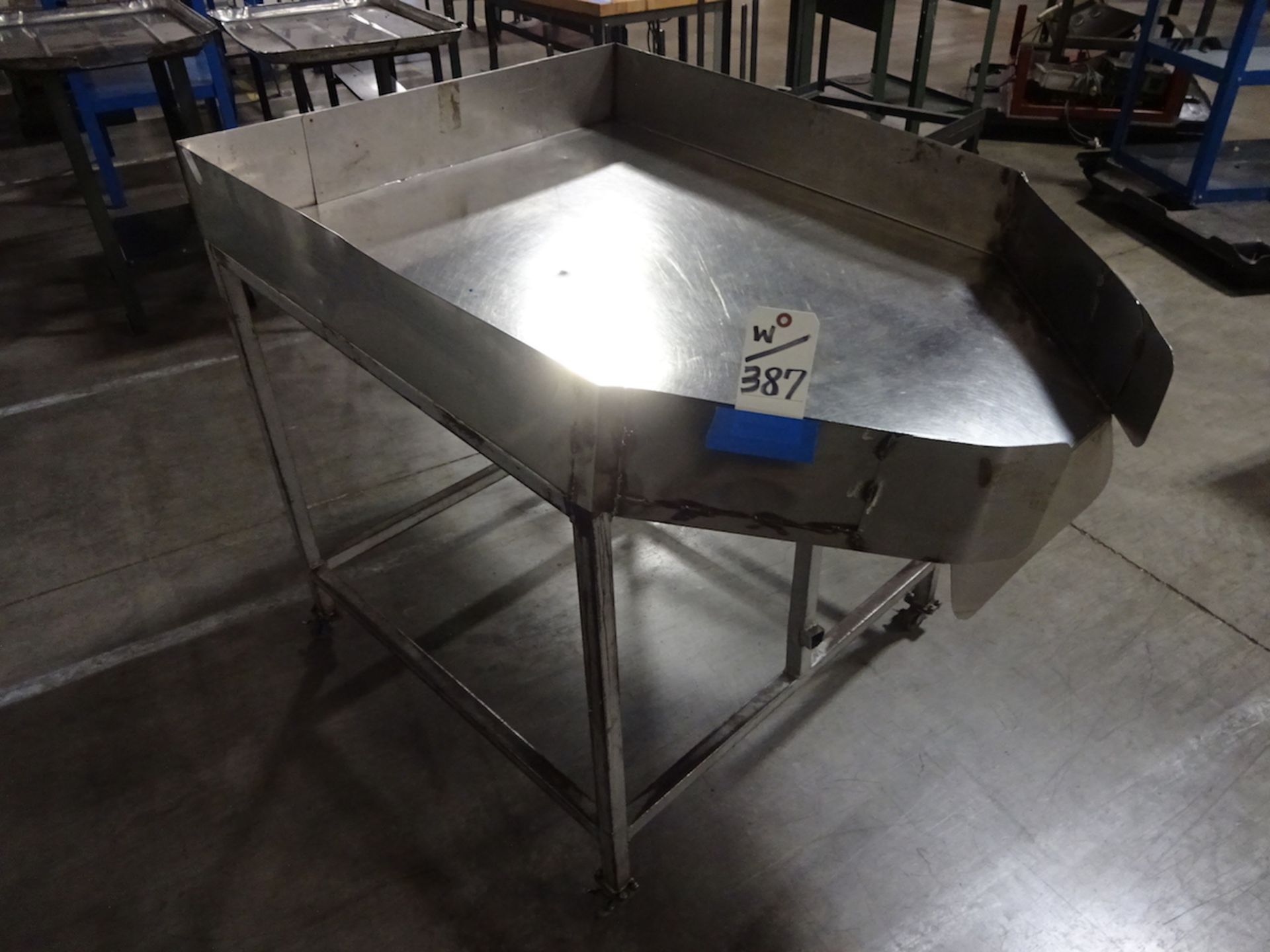 LOT: Stainless Steel Parts Tables - Image 2 of 2