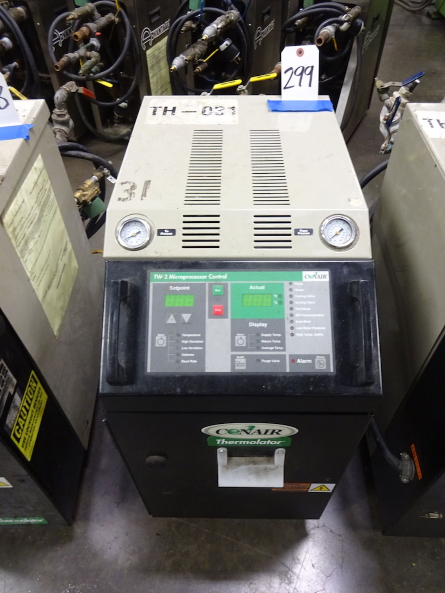 Conair Model TW Thermolator Temperature Controller, S/N 274831, with TW-2 Microprocessor Control