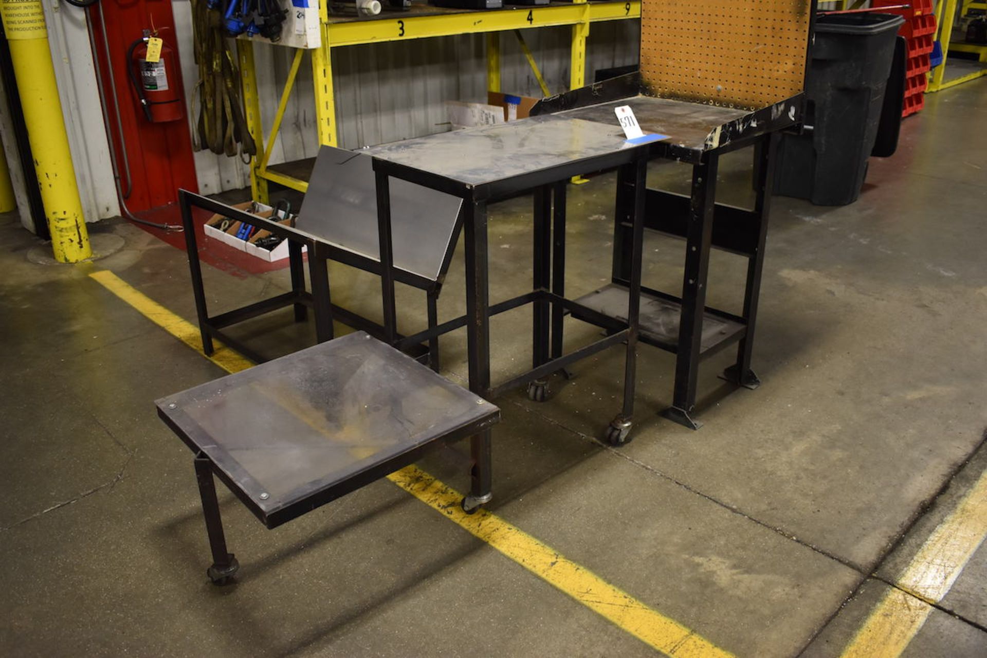 Lot: (3) Assorted Loading Tables