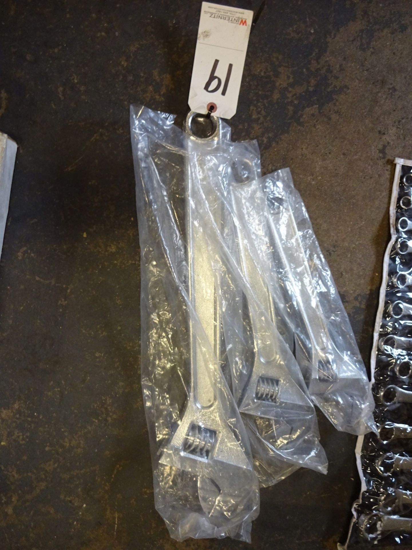 LOT: (3) Large Crescent Wrenches