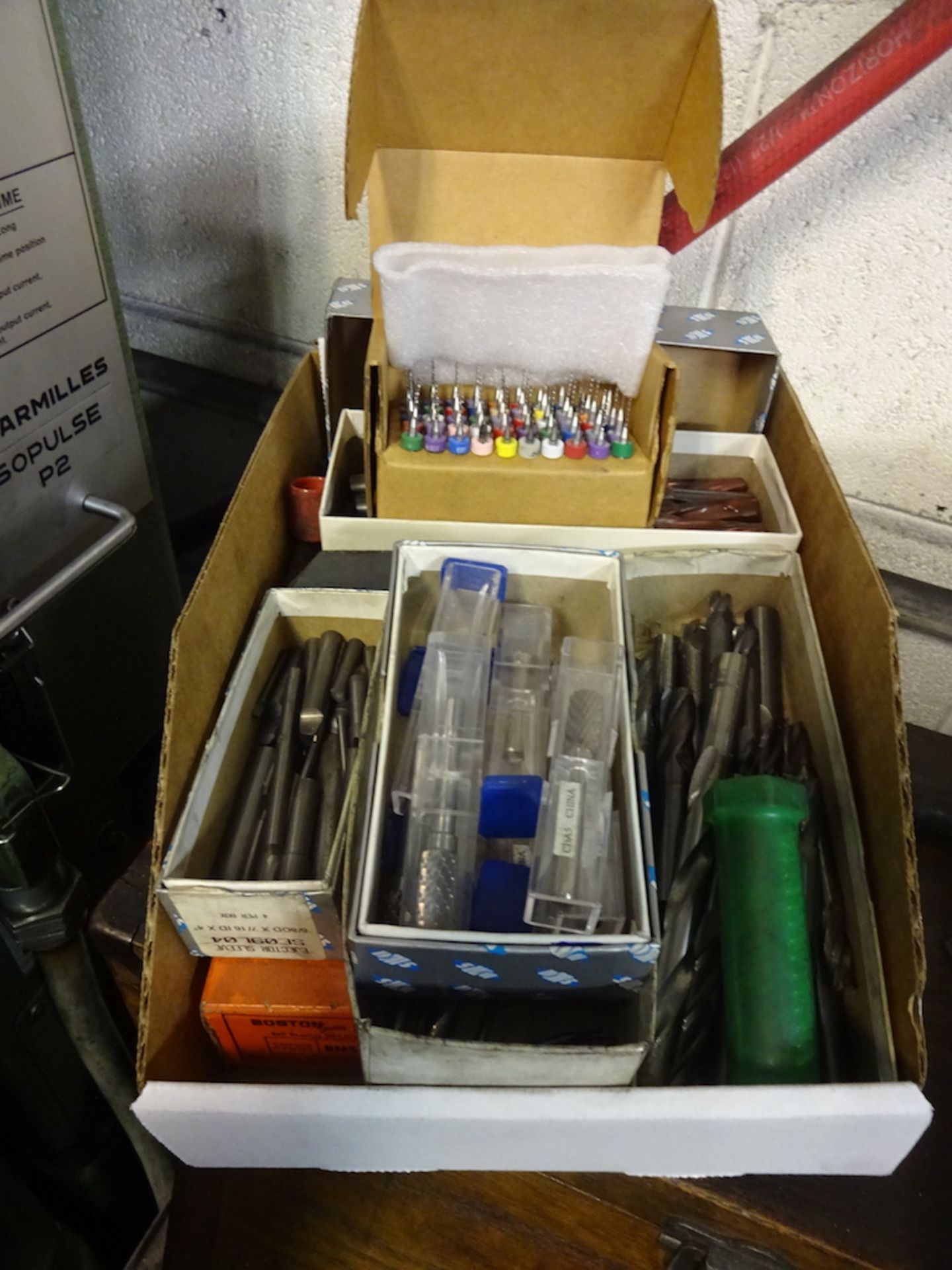 LOT: Assorted Carbide Cutting Tools, with Tool Box - Image 2 of 8