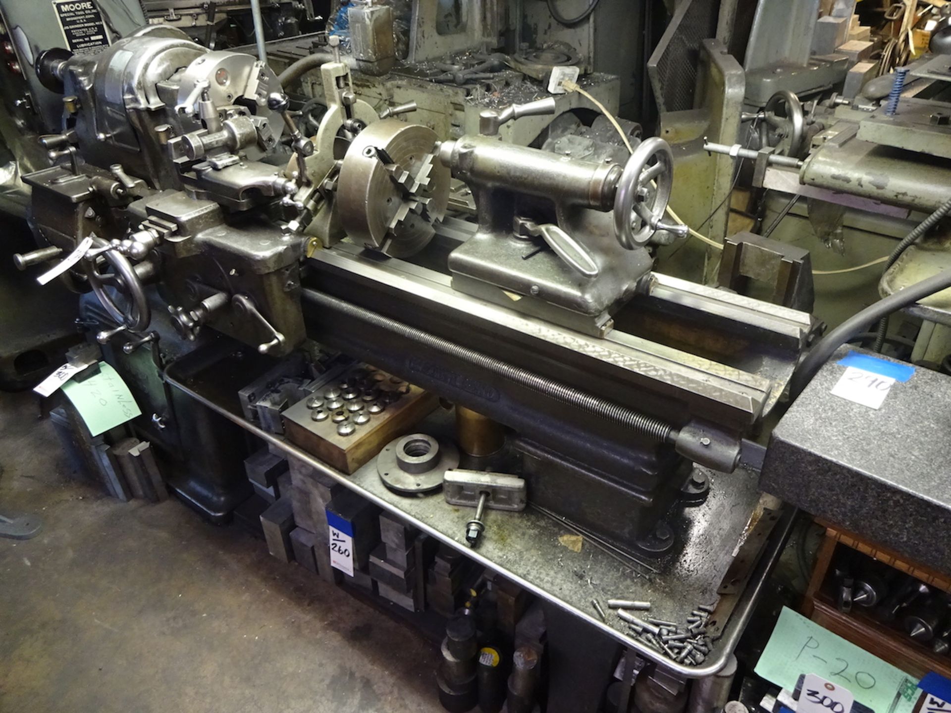 LOT: South Bend 14.5 in. - 16 in. Quick Change Gear Toolroom Lathe, S/N 175229, with all Related