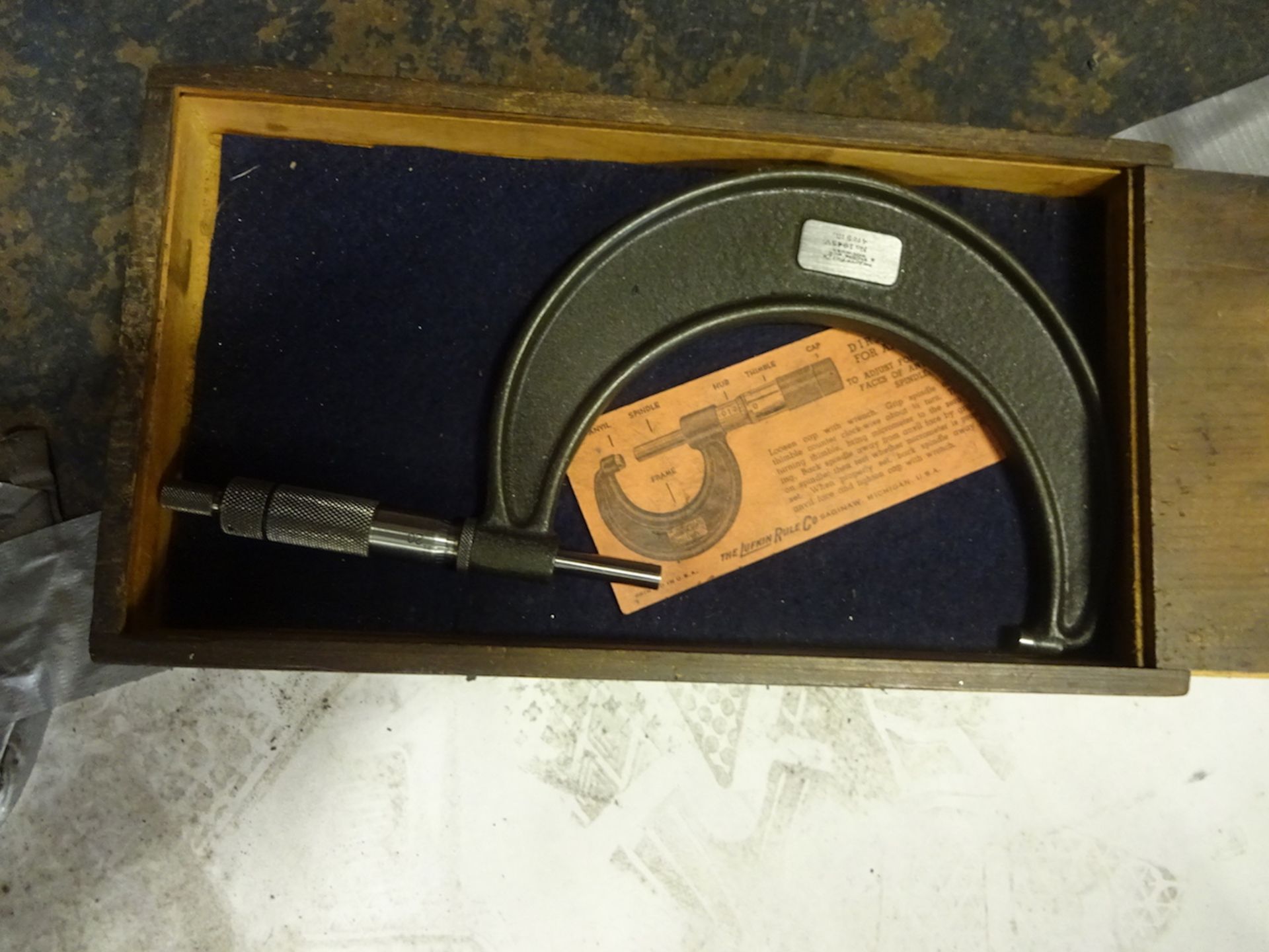 Lufkin 4 in. - 5 in. Micrometer