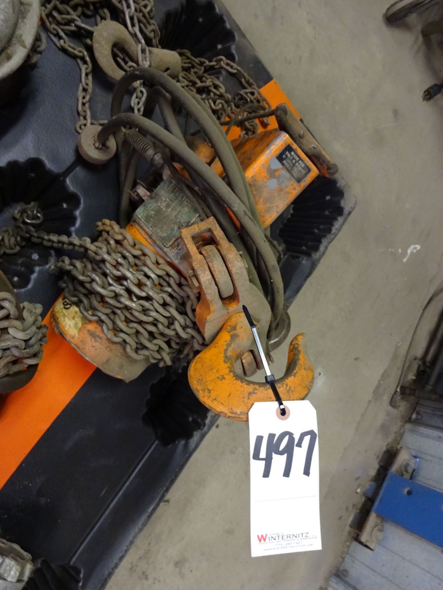 Yale 4000 lb. Midget King Electric Hoist