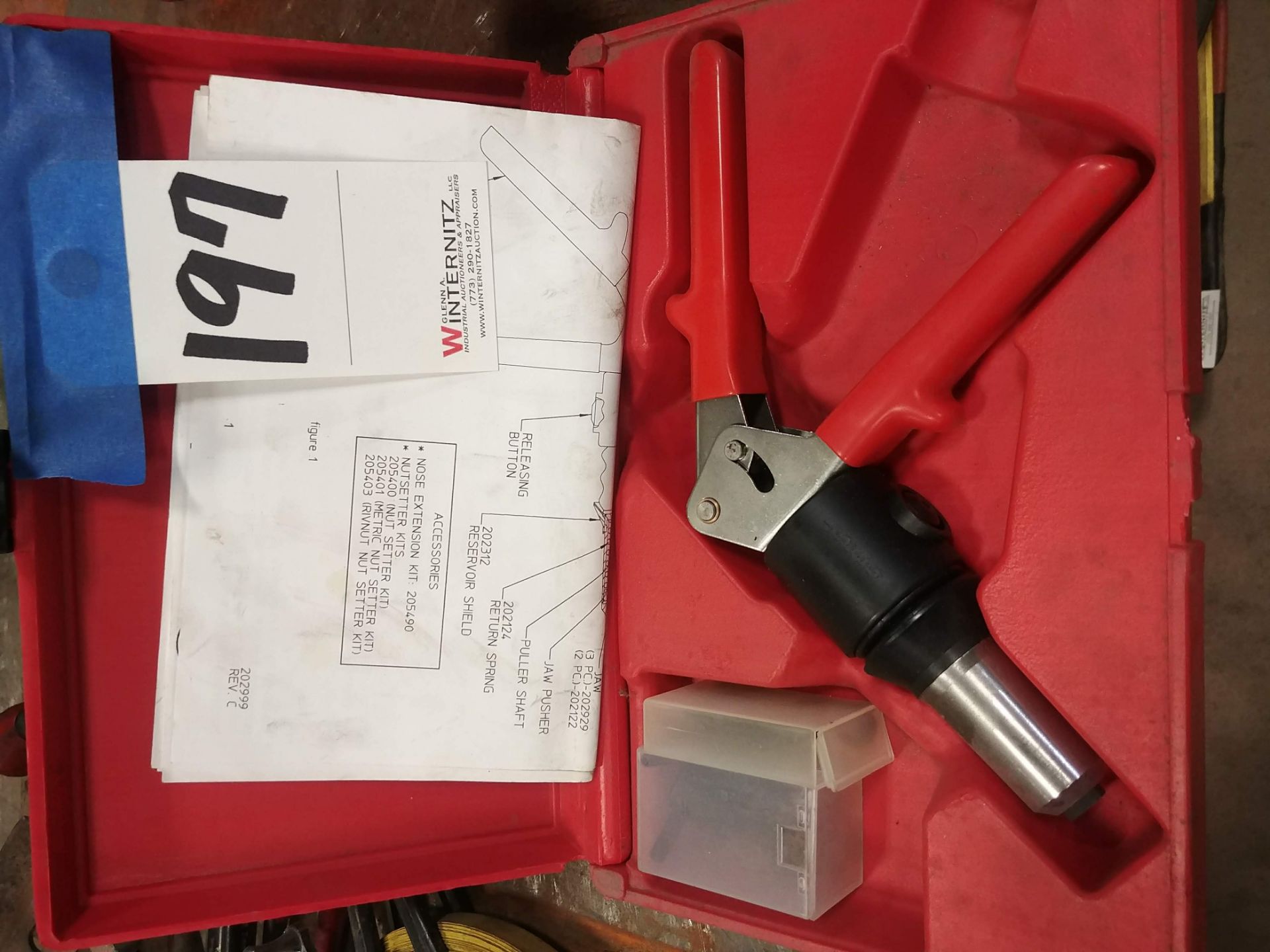 Huck Model HK-150C Manual Hydraulic Installation Tool