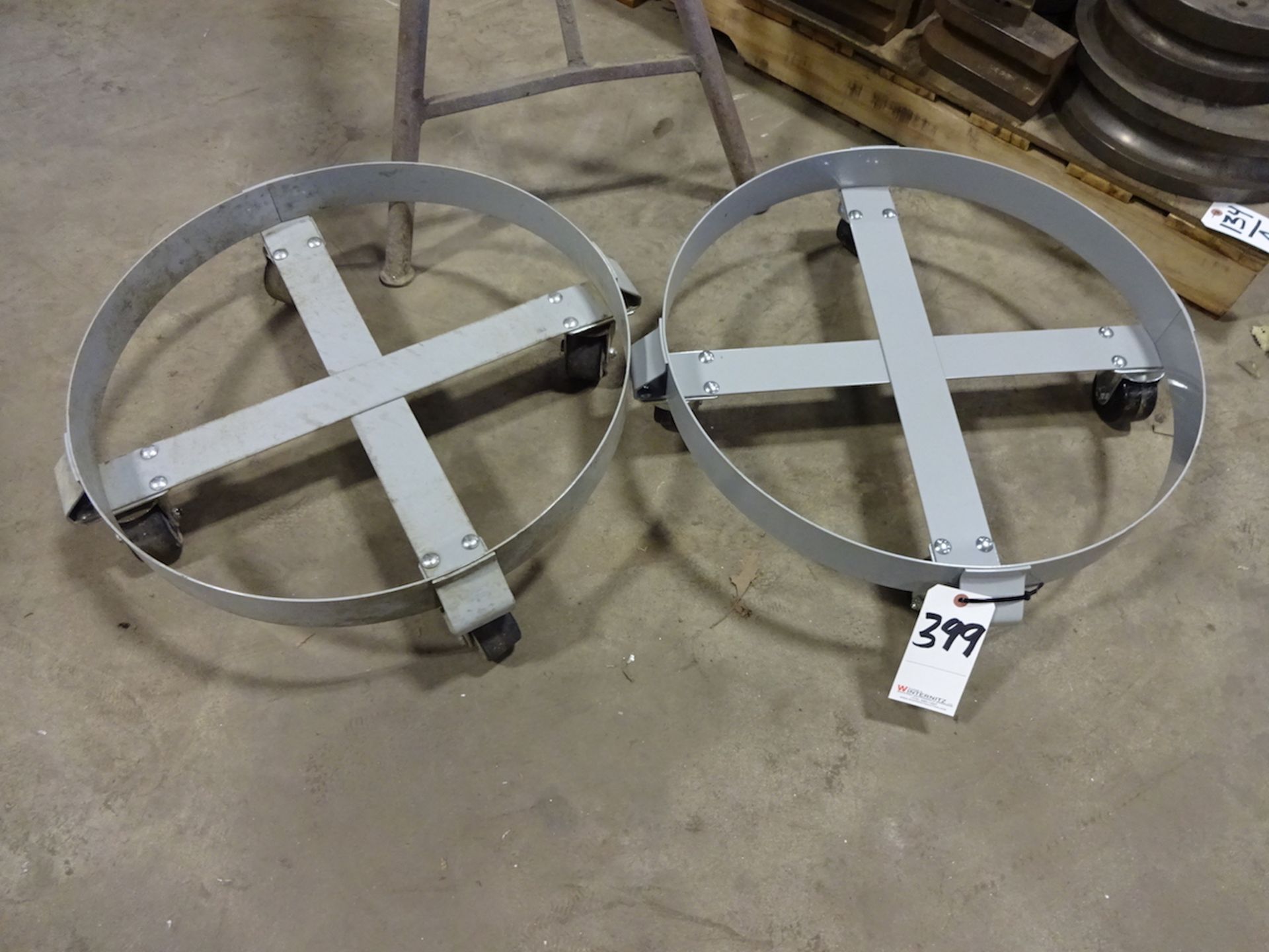 LOT: (2) Barrel Dollies